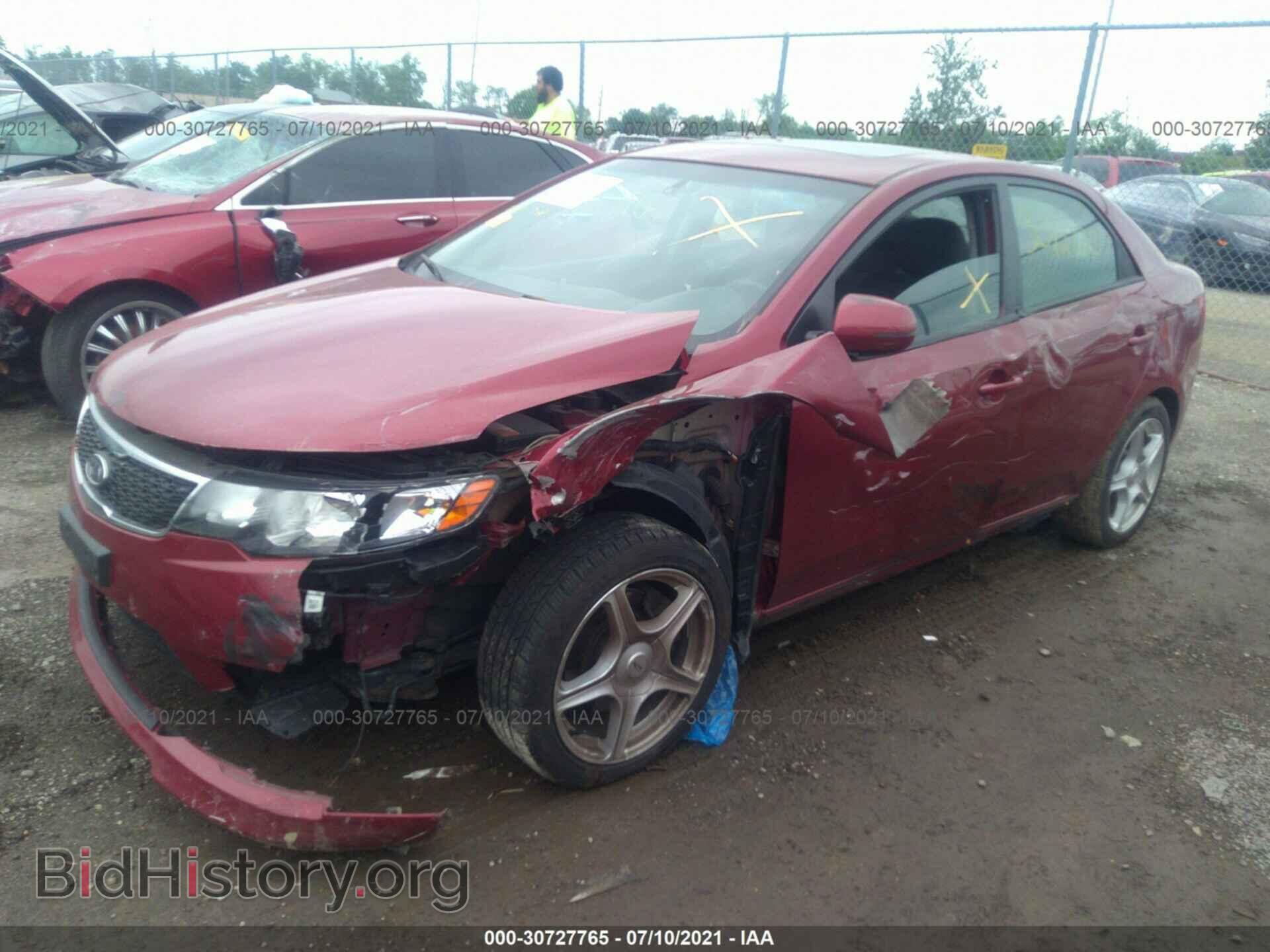 2012 KIA FORTE - VIN: KNAFW4A36C5562191 - Фото 2