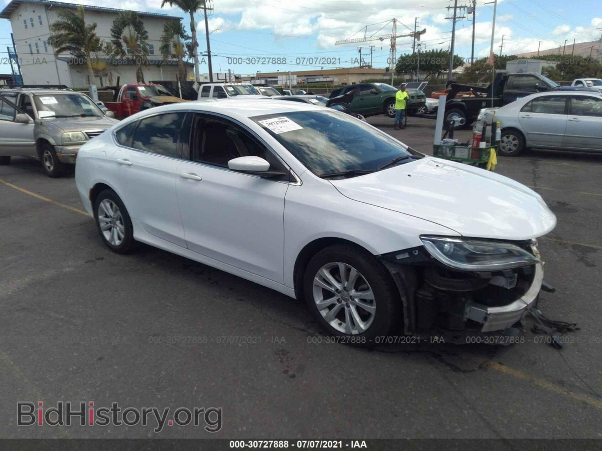 Фотография 1C3CCCAB4GN143380 - CHRYSLER 200 2016