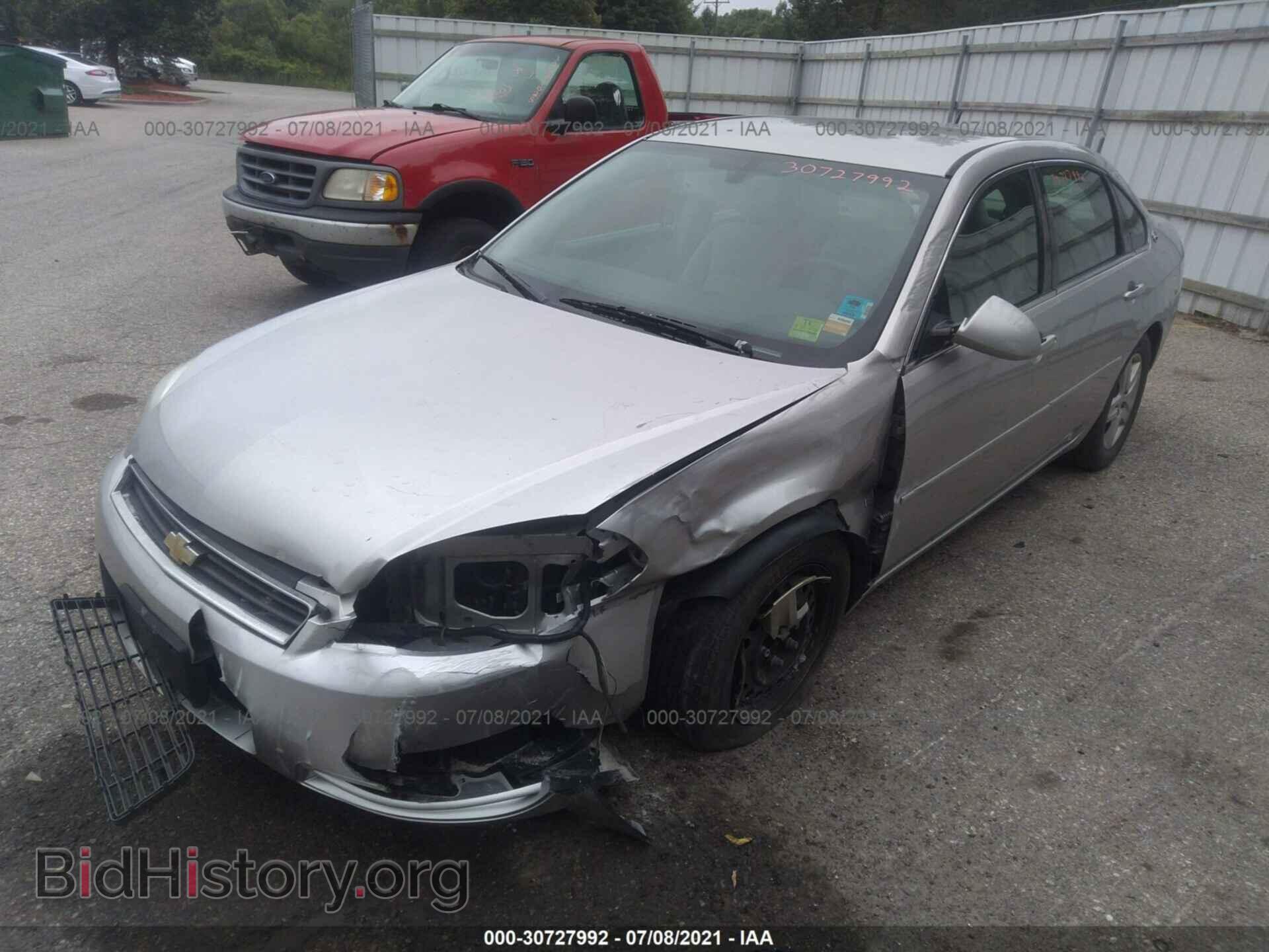 2006 CHEVROLET IMPALA - VIN: 2G1WT58K269111340 - Фото 2