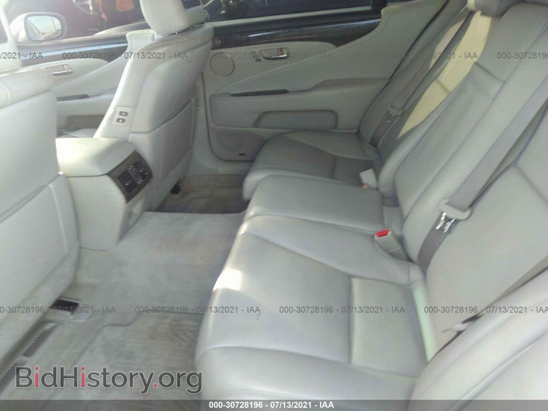 2007 LEXUS LS 460 - VIN: JTHGL46F675006874 - Фото 8