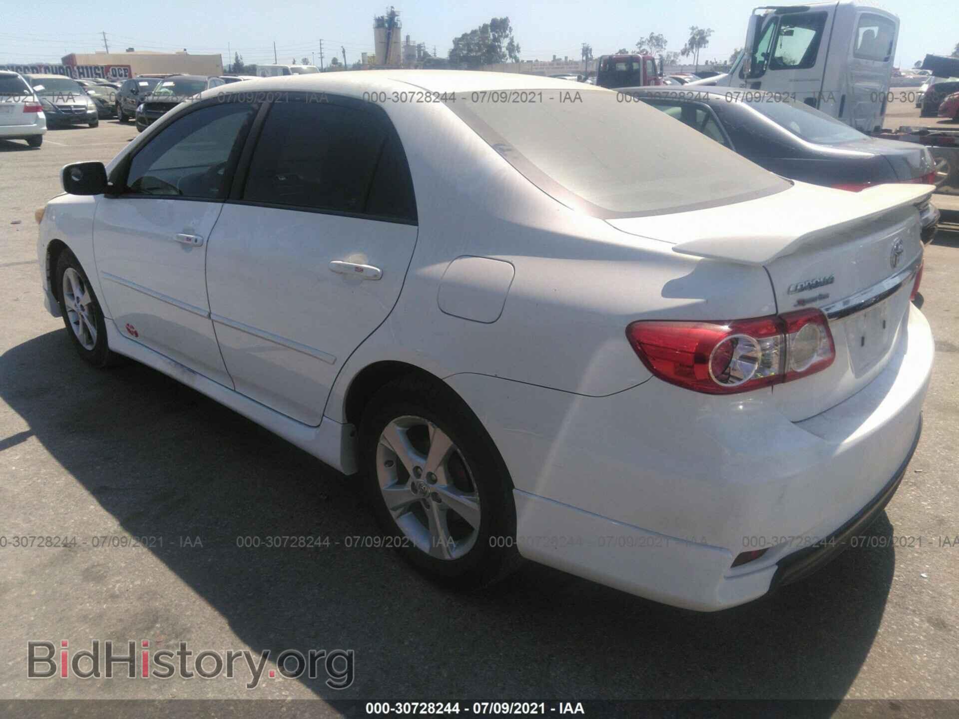 2012 TOYOTA COROLLA - VIN: 5YFBU4EE0CP040940 - Фото 3