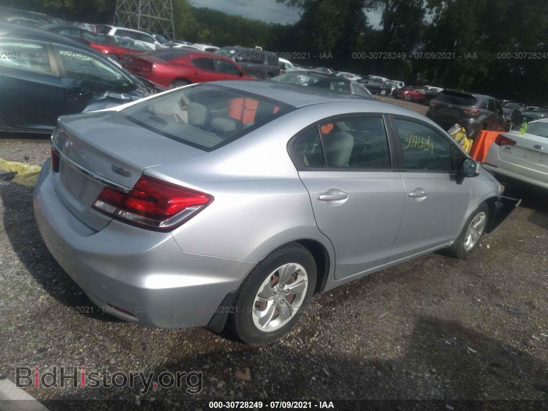 2013 HONDA CIVIC SDN - VIN: 2HGFB2F59DH574084 - Фото 4
