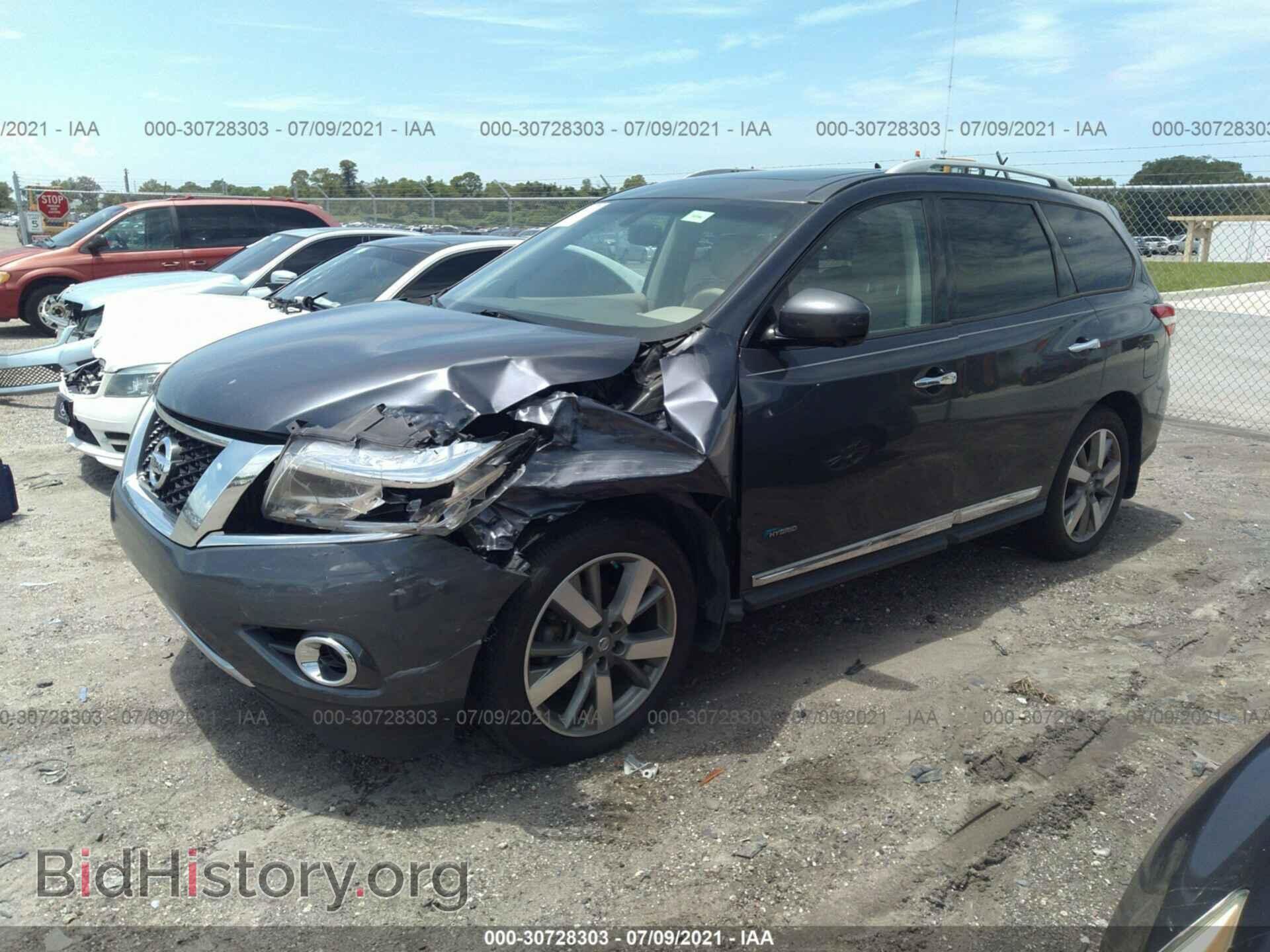 2014 NISSAN PATHFINDER - VIN: 5N1CR2MN5EC658077 - Фото 2