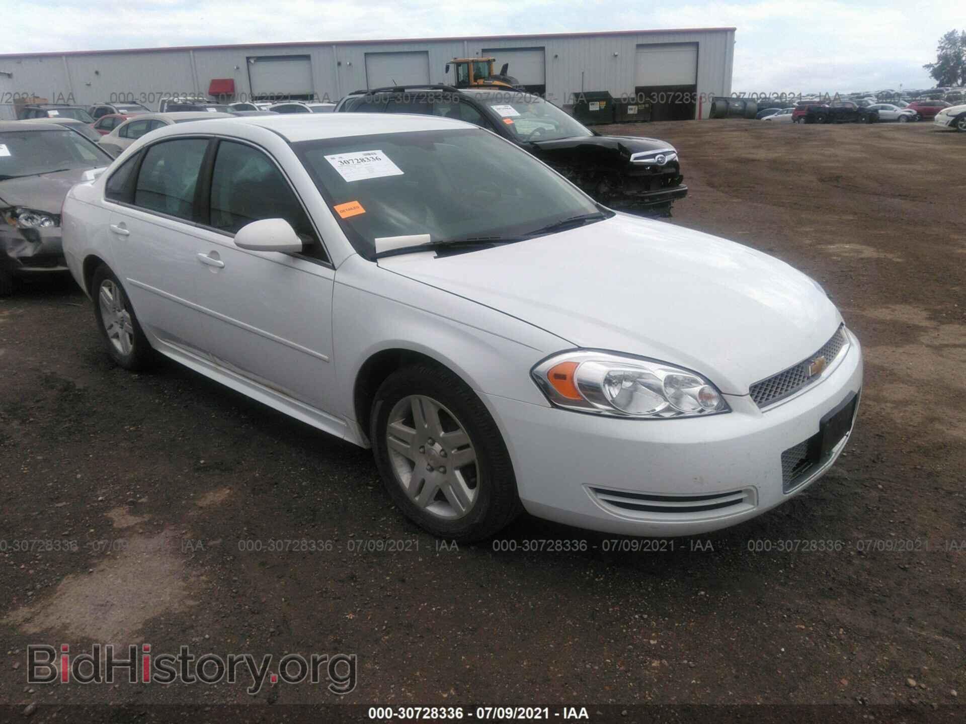 Фотография 2G1WG5E33C1318198 - CHEVROLET IMPALA 2012