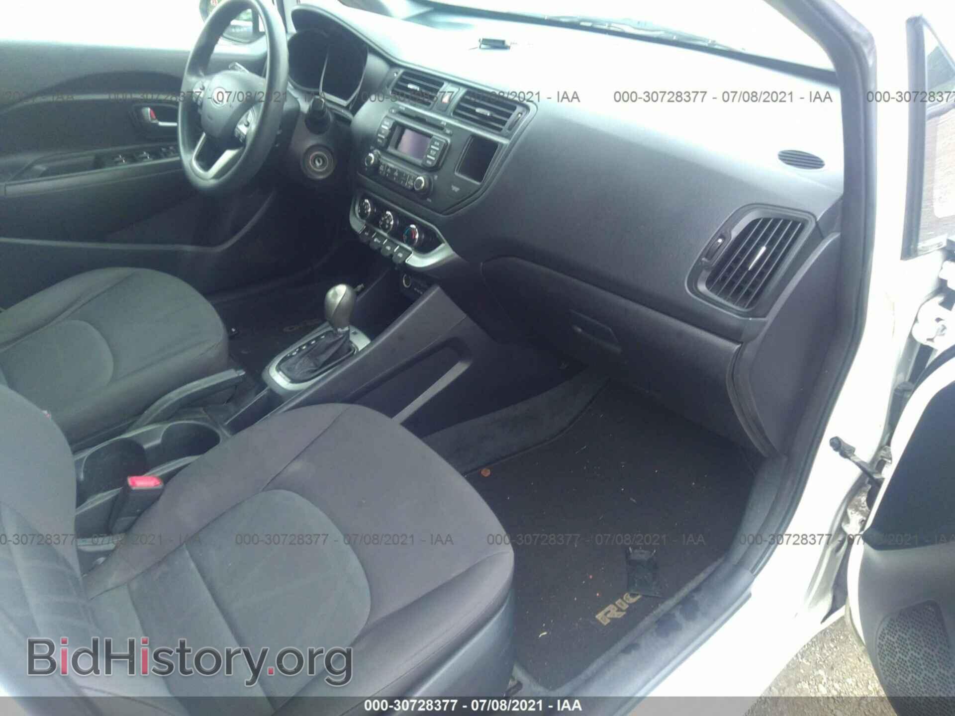2013 KIA RIO - VIN: KNADM4A32D6310947 - Фото 5