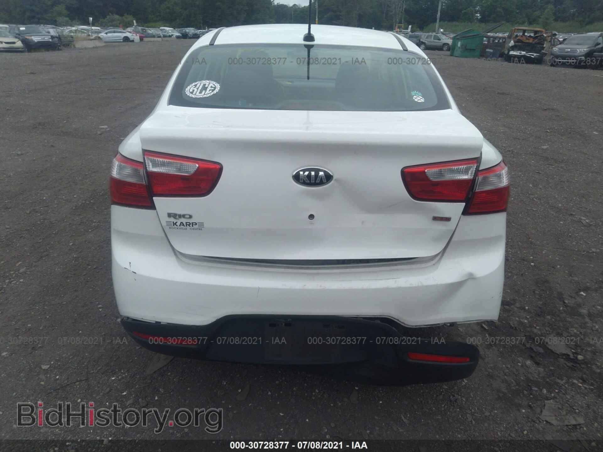 2013 KIA RIO - VIN: KNADM4A32D6310947 - Фото 6