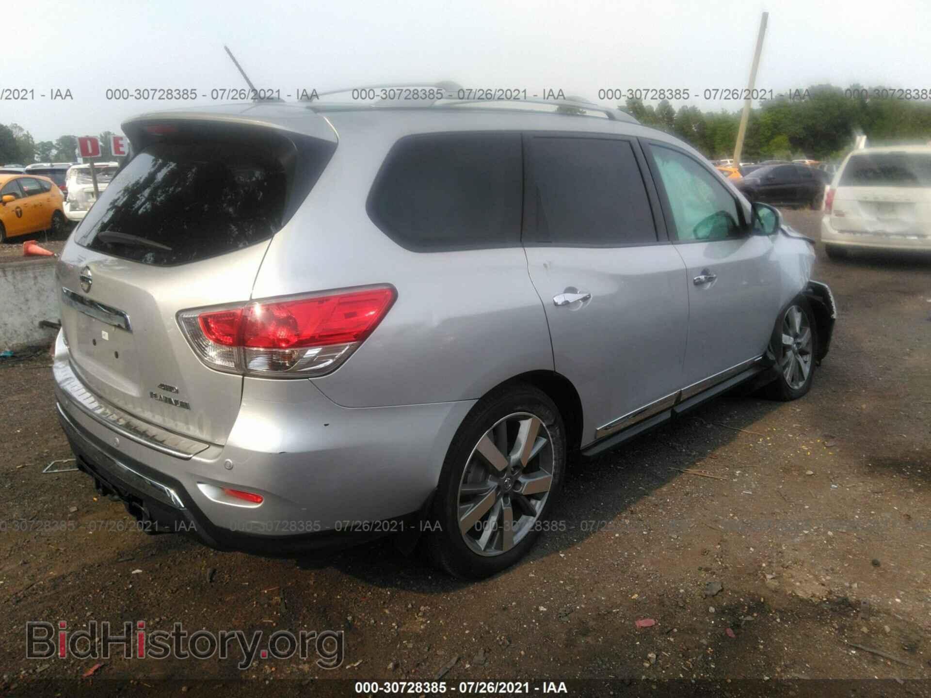2014 NISSAN PATHFINDER - VIN: 5N1AR2MM3EC724642 - Фото 4
