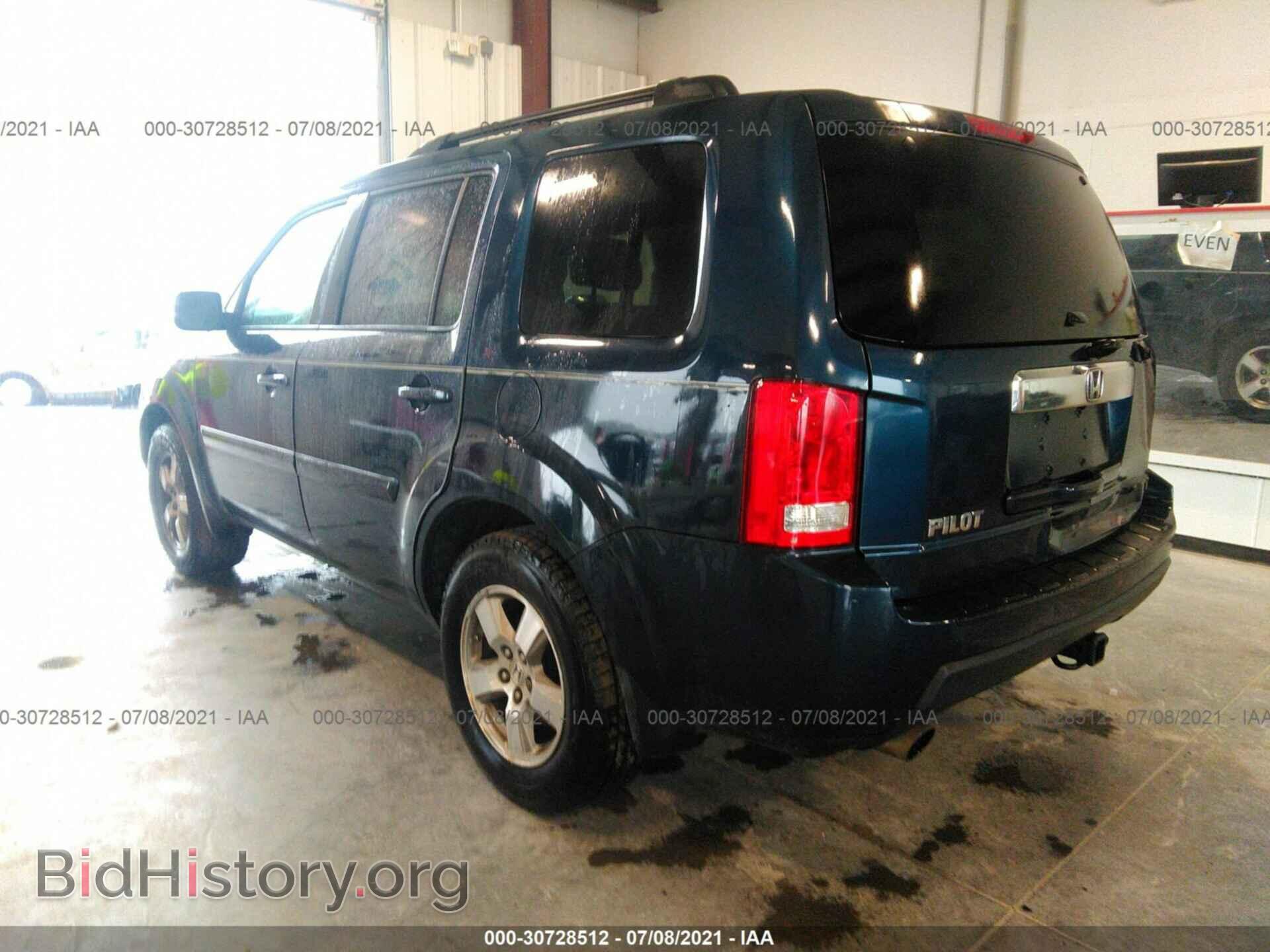 2009 HONDA PILOT - VIN: 5FNYF38599B018501 - Фото 3