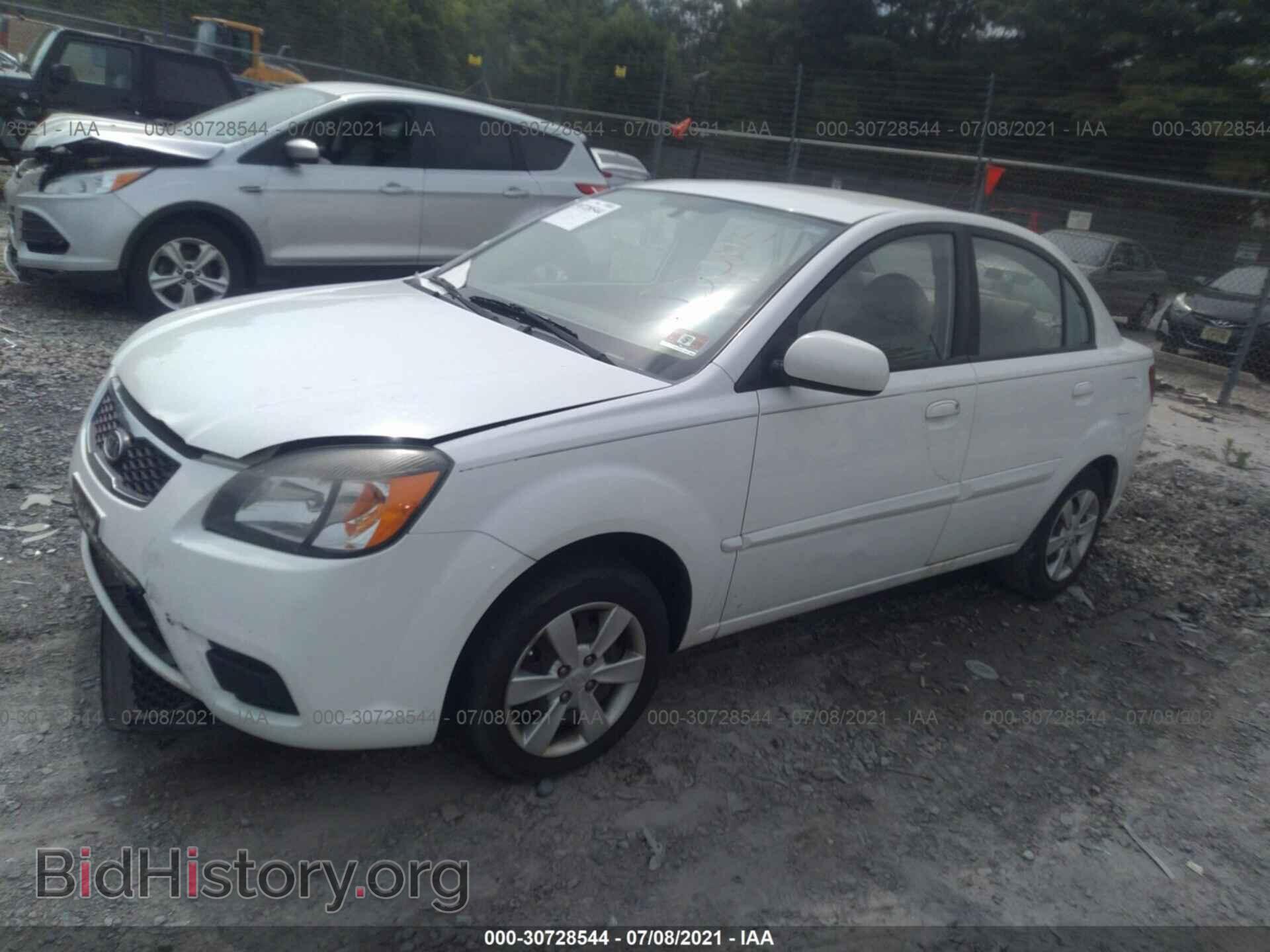 2011 KIA RIO - VIN: KNADH4A30B6736332 - Фото 2