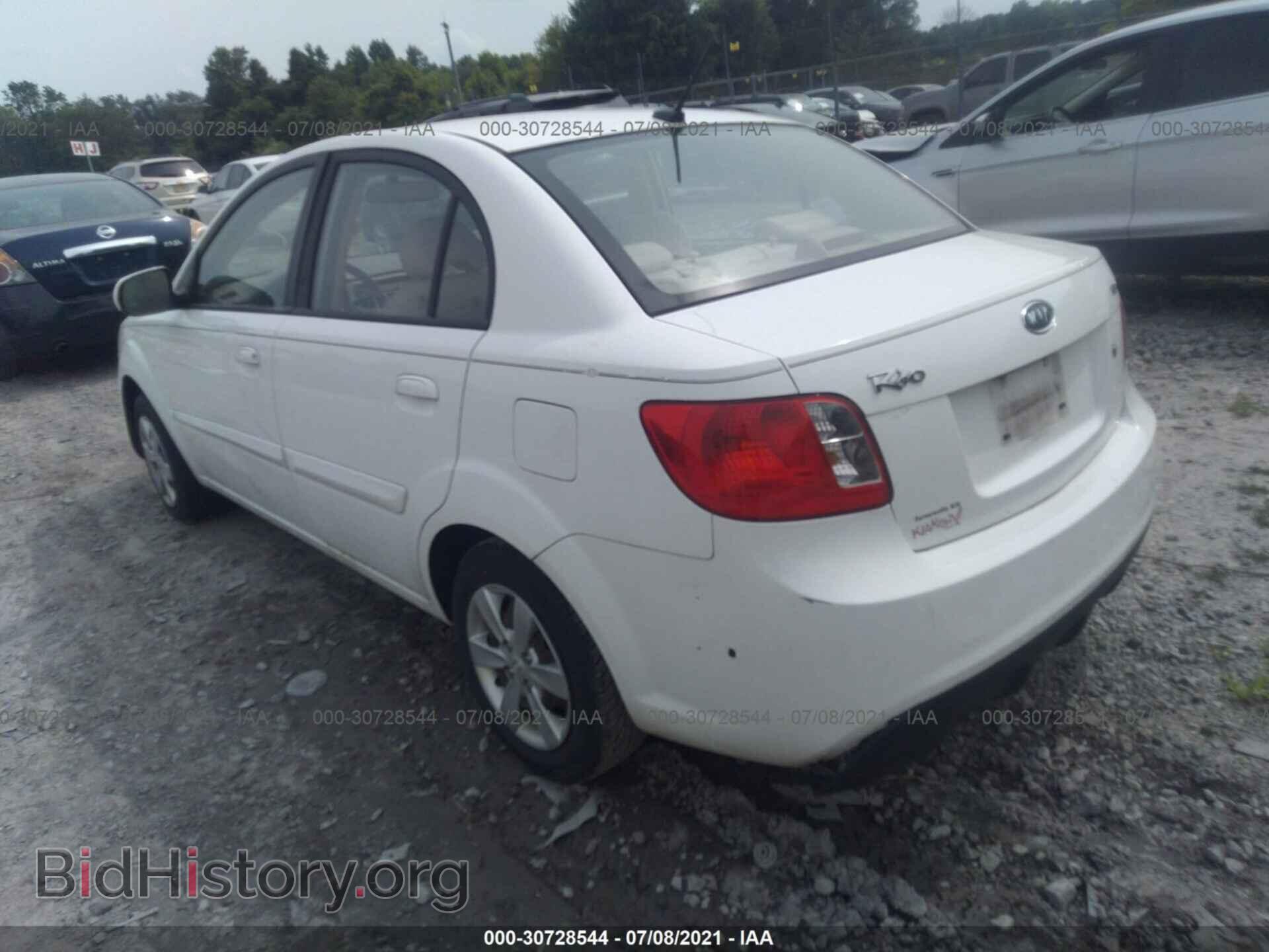 2011 KIA RIO - VIN: KNADH4A30B6736332 - Фото 3