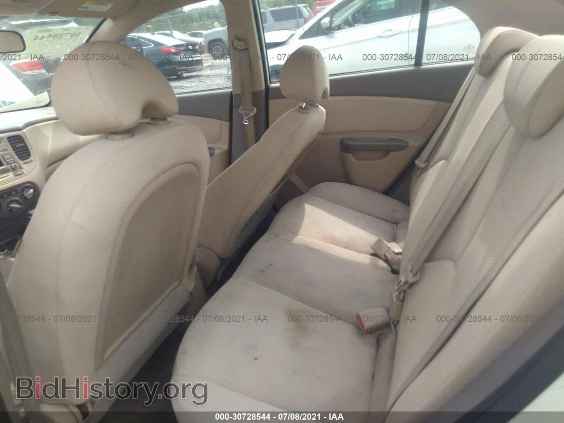 2011 KIA RIO - VIN: KNADH4A30B6736332 - Фото 8