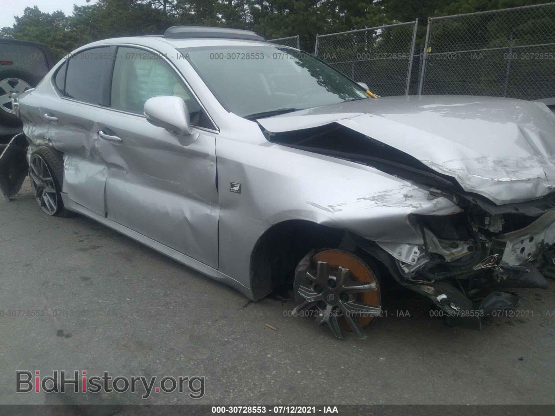 2012 LEXUS IS 350 - VIN: JTHCE5C26C5002088 - Фото 6