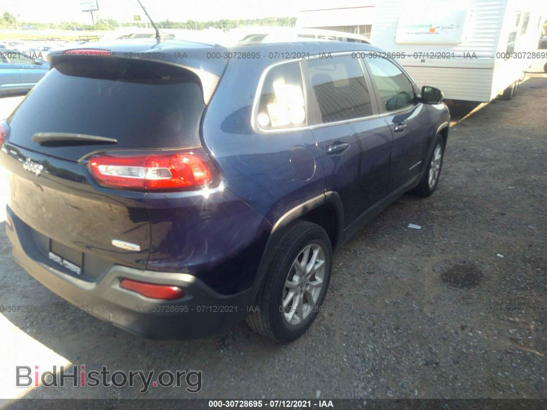 2016 JEEP CHEROKEE - VIN: 1C4PJLCB2GW206860 - Фото 4