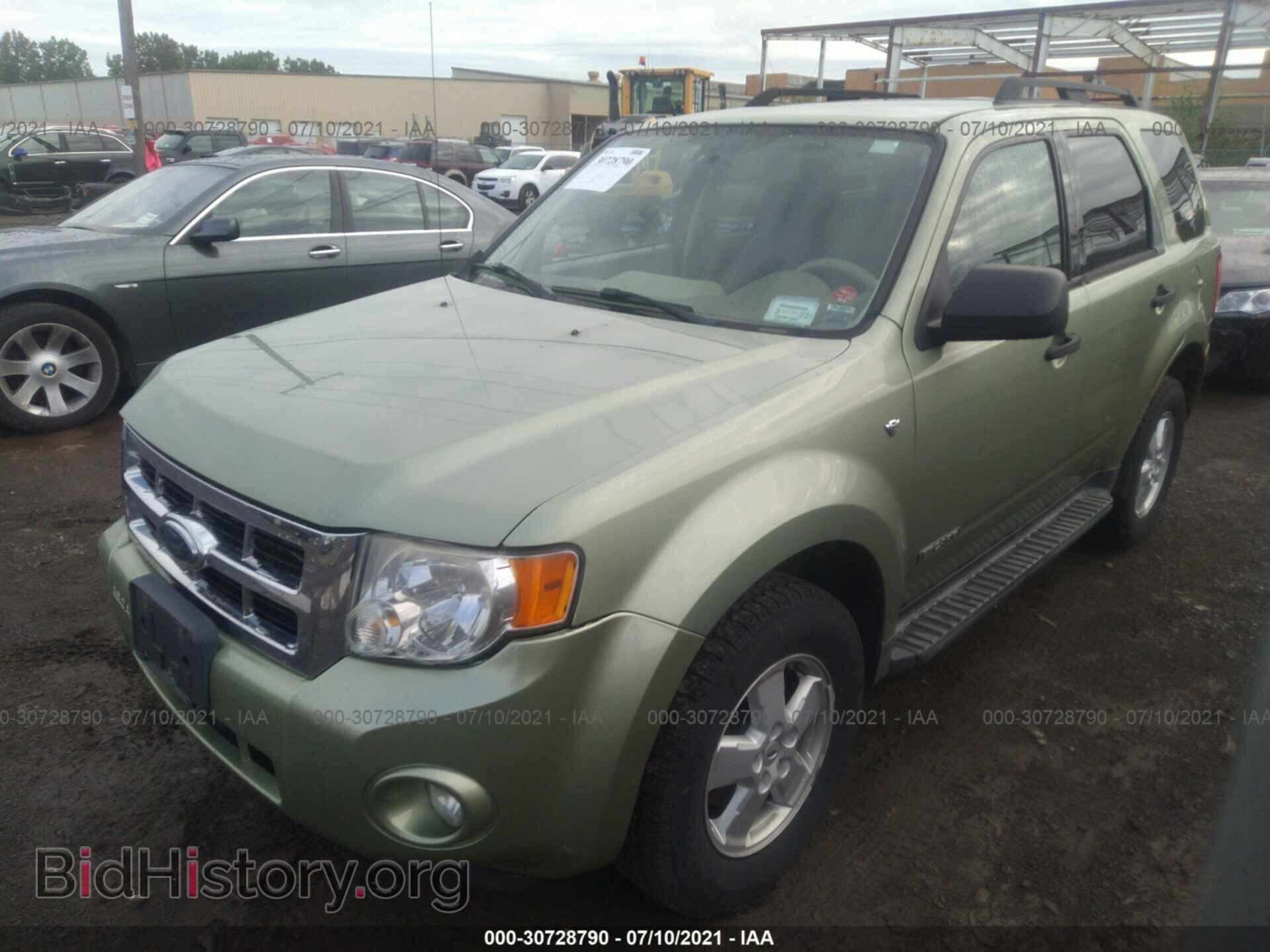 2008 FORD ESCAPE - VIN: 1FMCU93138KC18780 - Фото 2