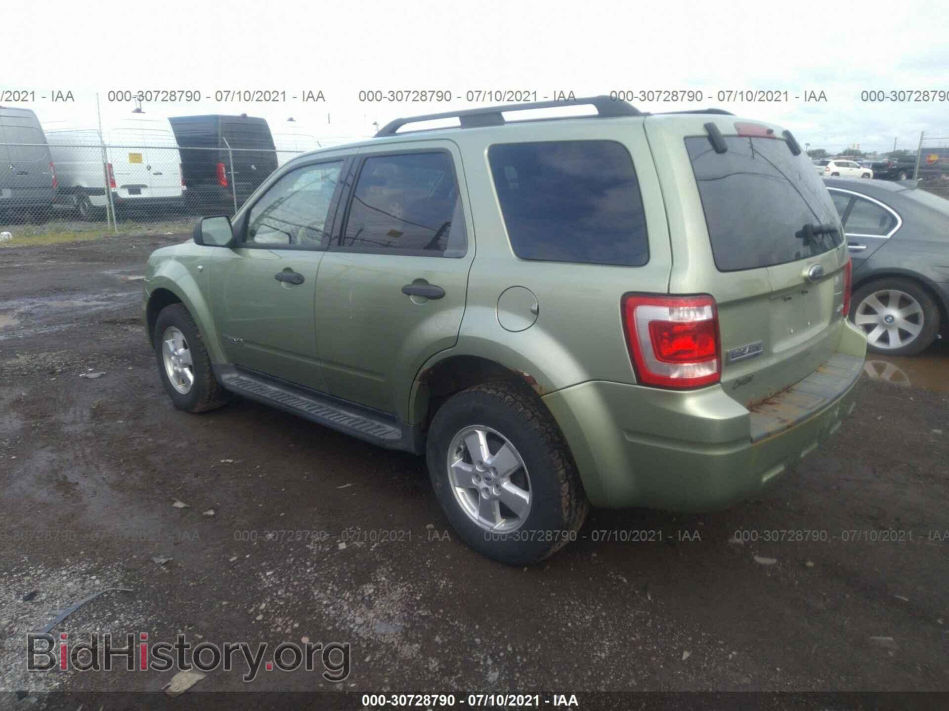 2008 FORD ESCAPE - VIN: 1FMCU93138KC18780 - Фото 3