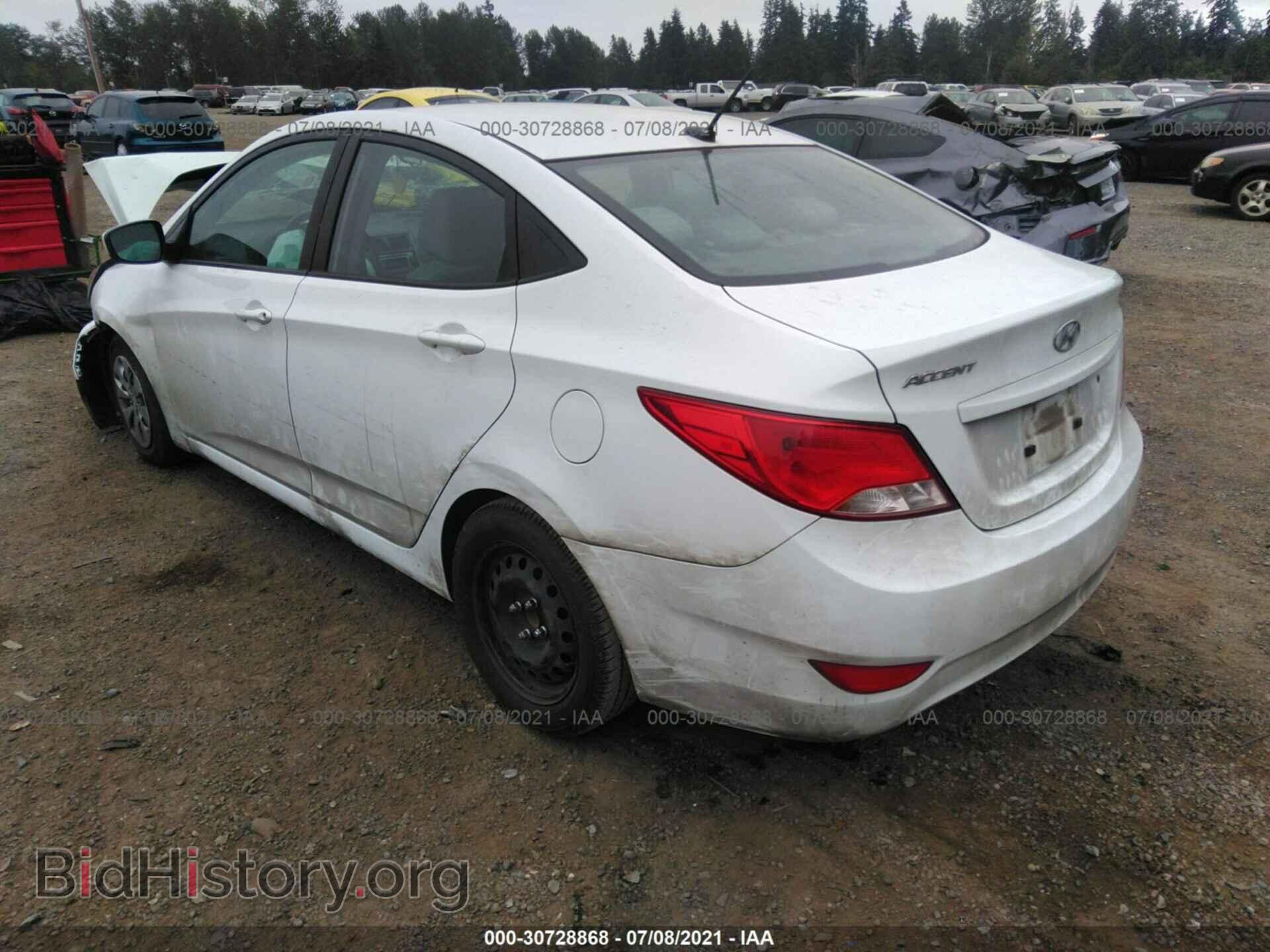 2017 HYUNDAI ACCENT - VIN: KMHCT4AE5HU196314 - Фото 3