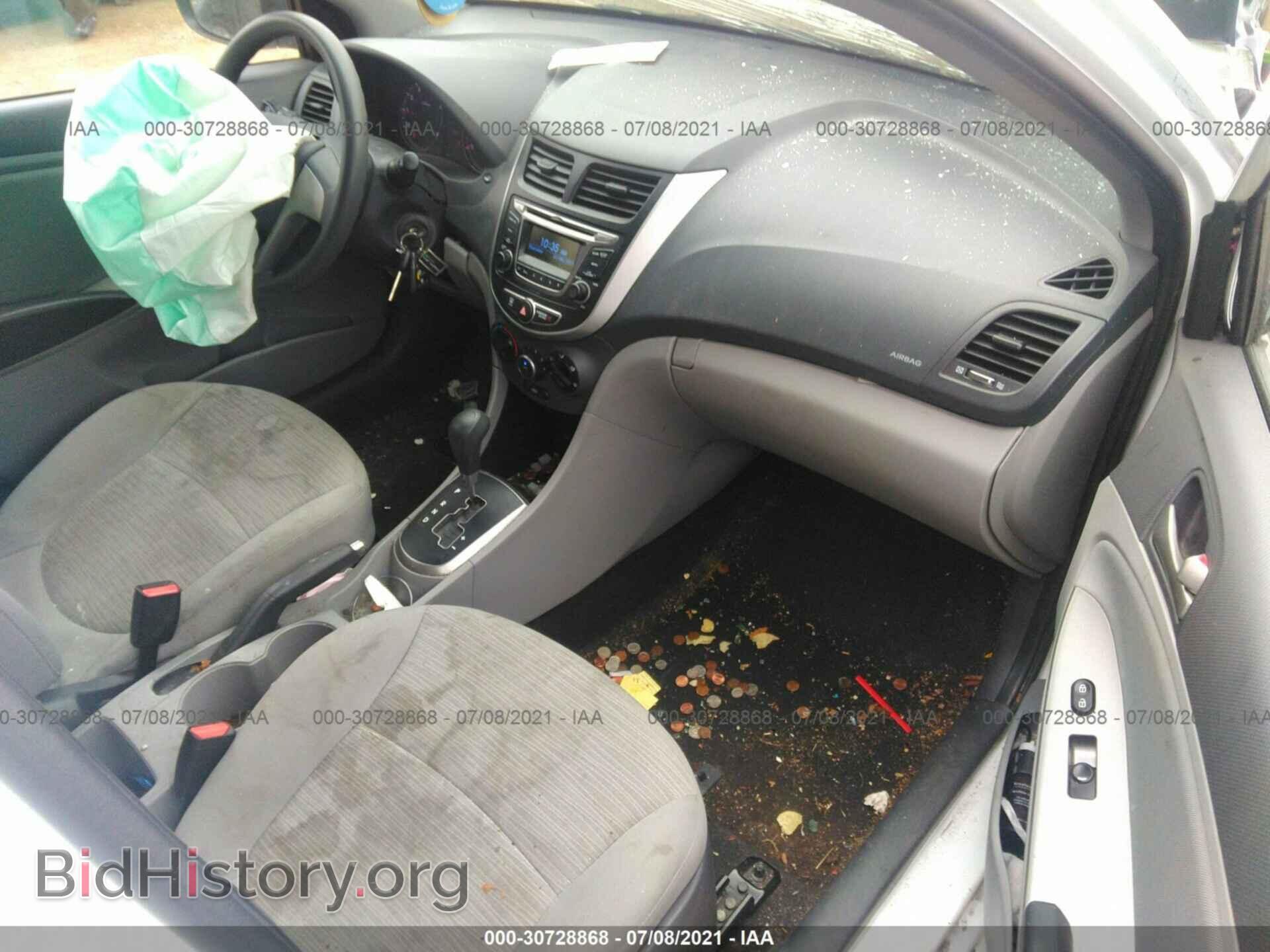 2017 HYUNDAI ACCENT - VIN: KMHCT4AE5HU196314 - Фото 5