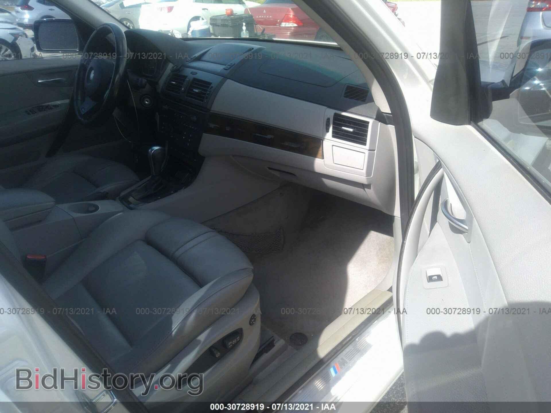 2008 BMW X3 - VIN: WBXPC93458WJ23488 - Фото 5