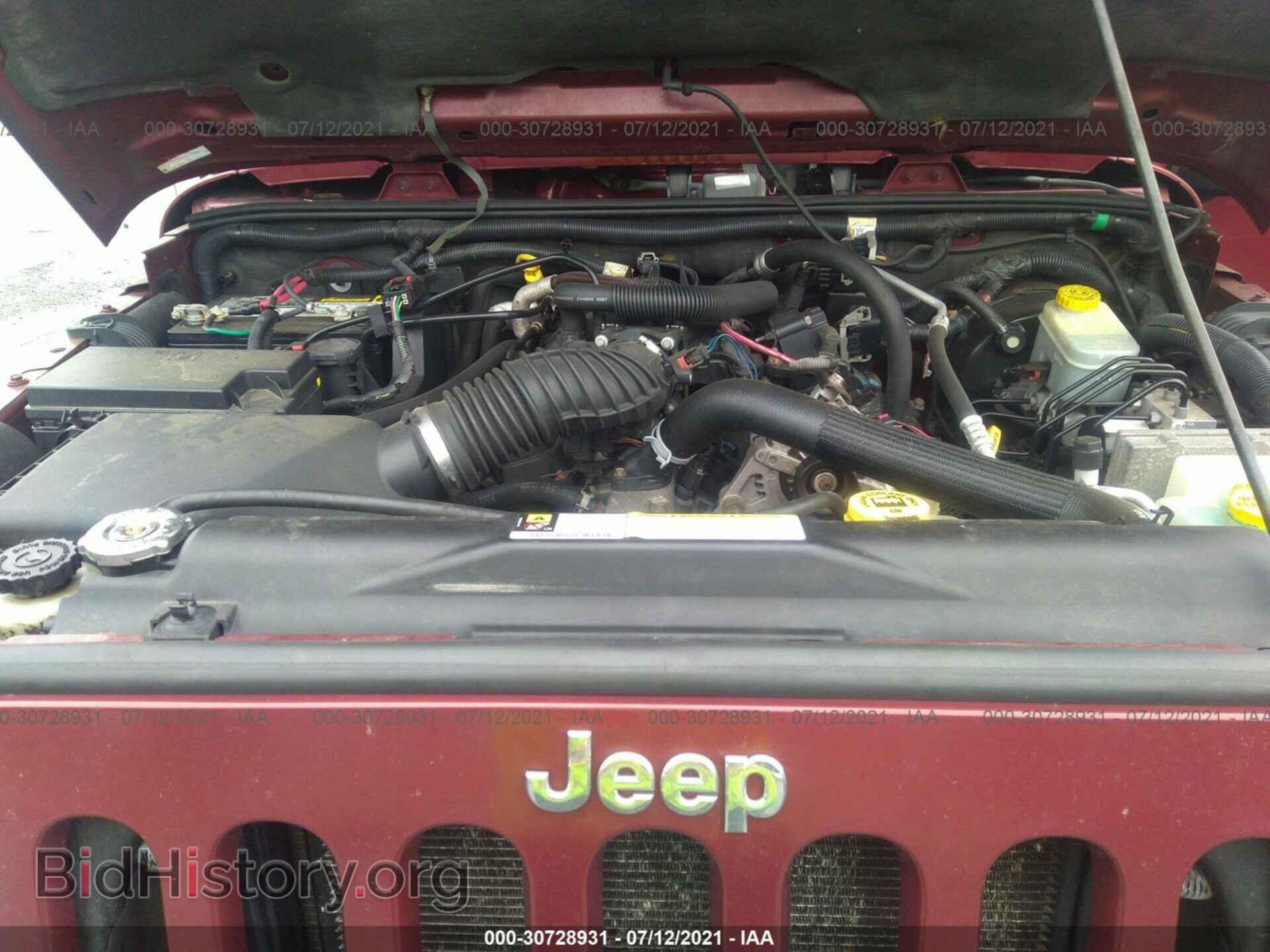 2007 JEEP WRANGLER - VIN: 1J4FA54167L197301 - Фото 10
