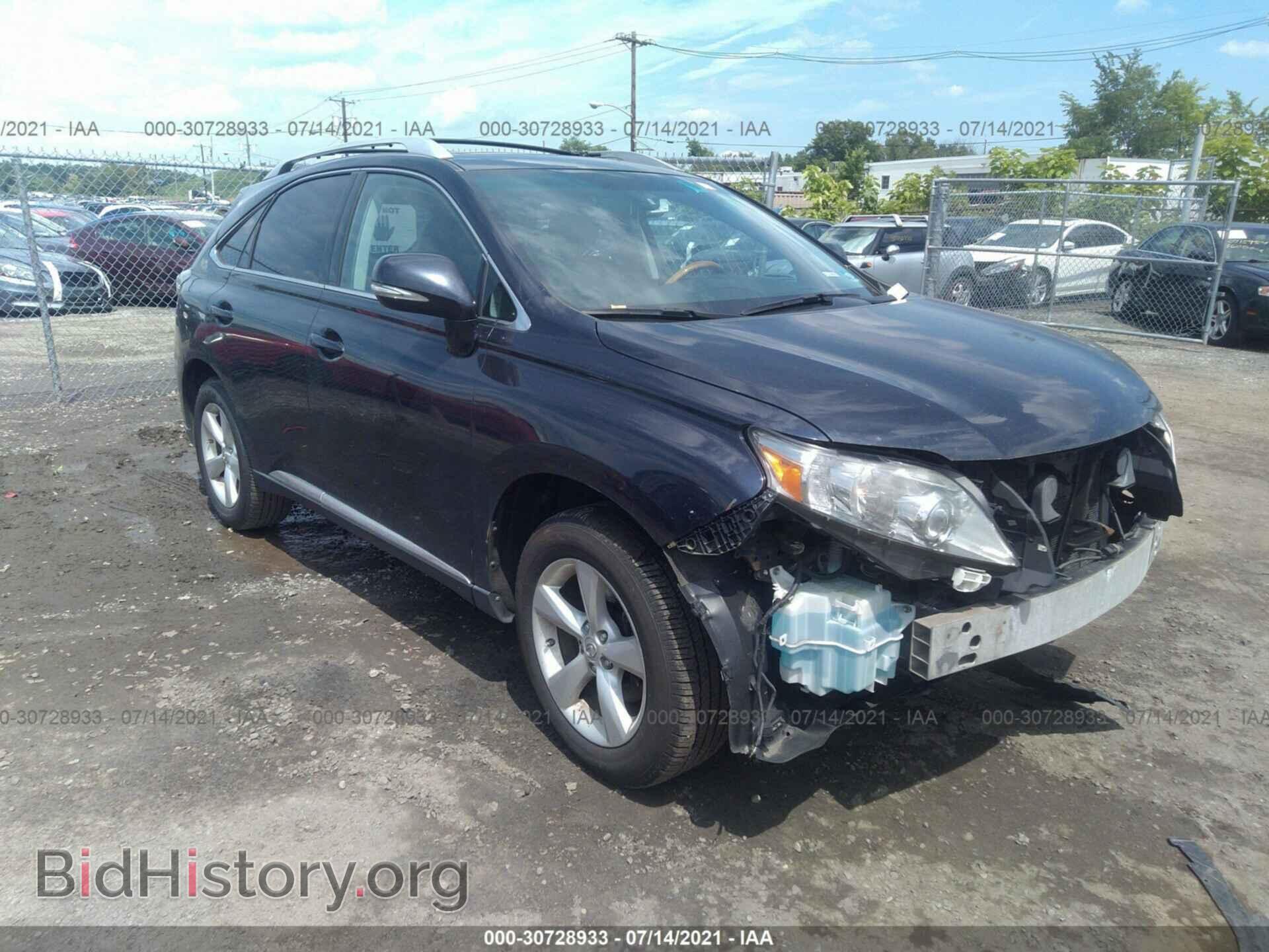 Фотография 2T2BK1BA7AC056096 - LEXUS RX 350 2010