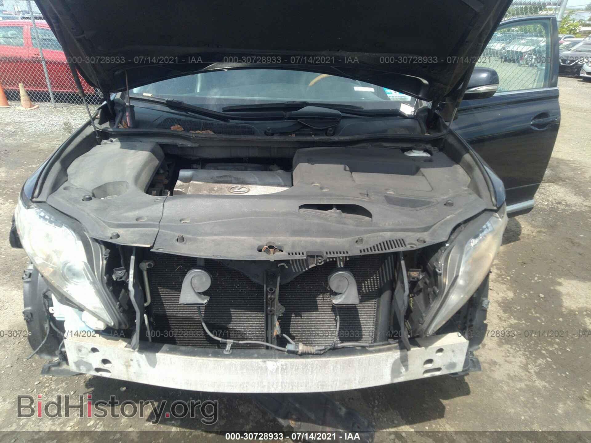 2010 LEXUS RX 350 - VIN: 2T2BK1BA7AC056096 - Фото 10