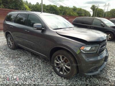2017 Dodge DURANGO GT, gray — VIN 1C4RDJDG8HC737420, IAAI