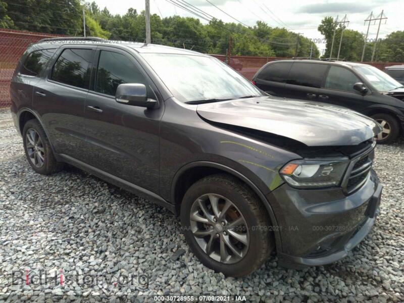 2017 Dodge DURANGO GT (VIN 1C4RDJDG8HC737420) — фото 1 из 10, IAAI, повреждение: передняя и задняя часть