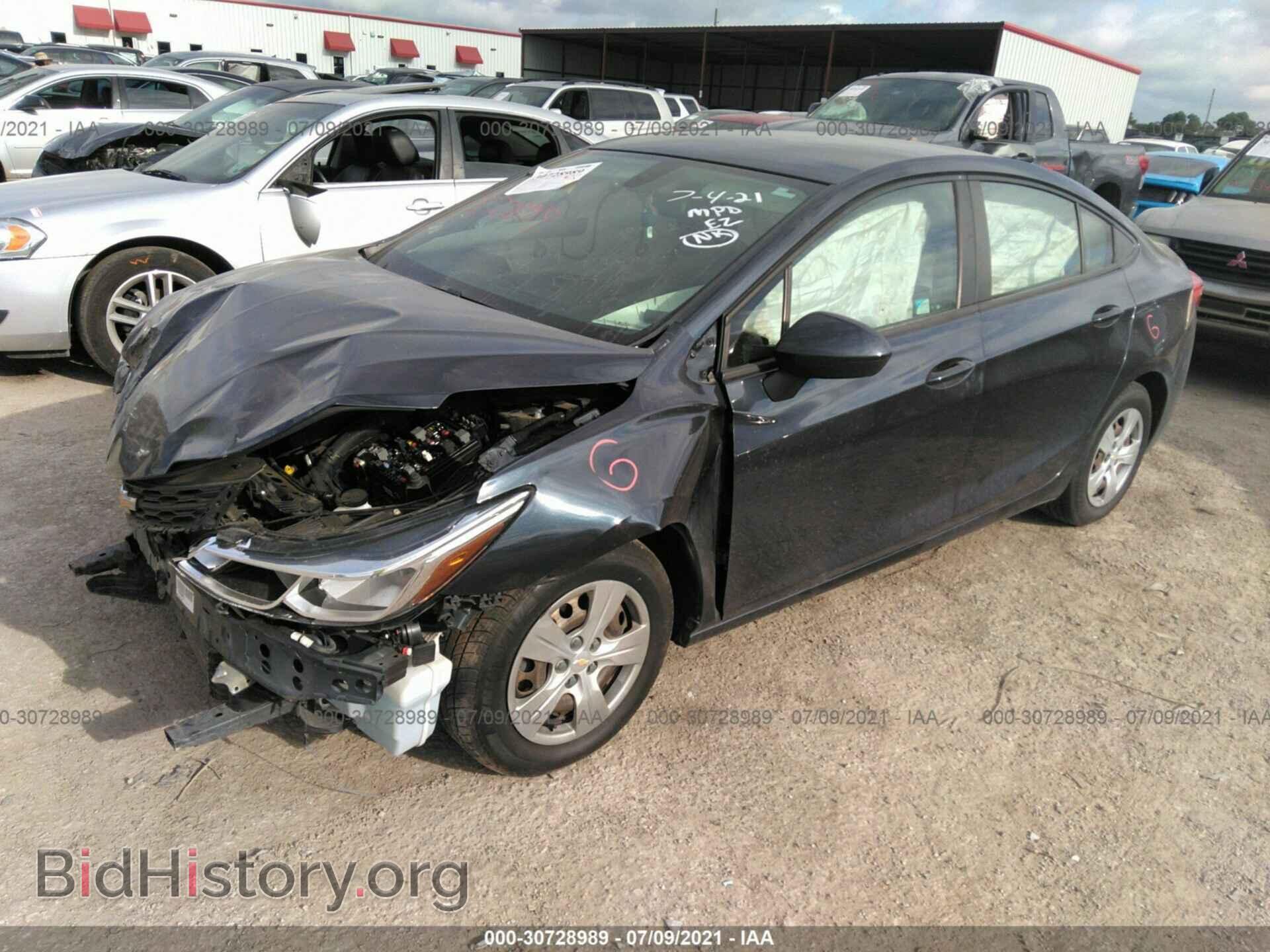 2016 CHEVROLET CRUZE - VIN: 1G1BC5SM0G7242584 - Фото 2