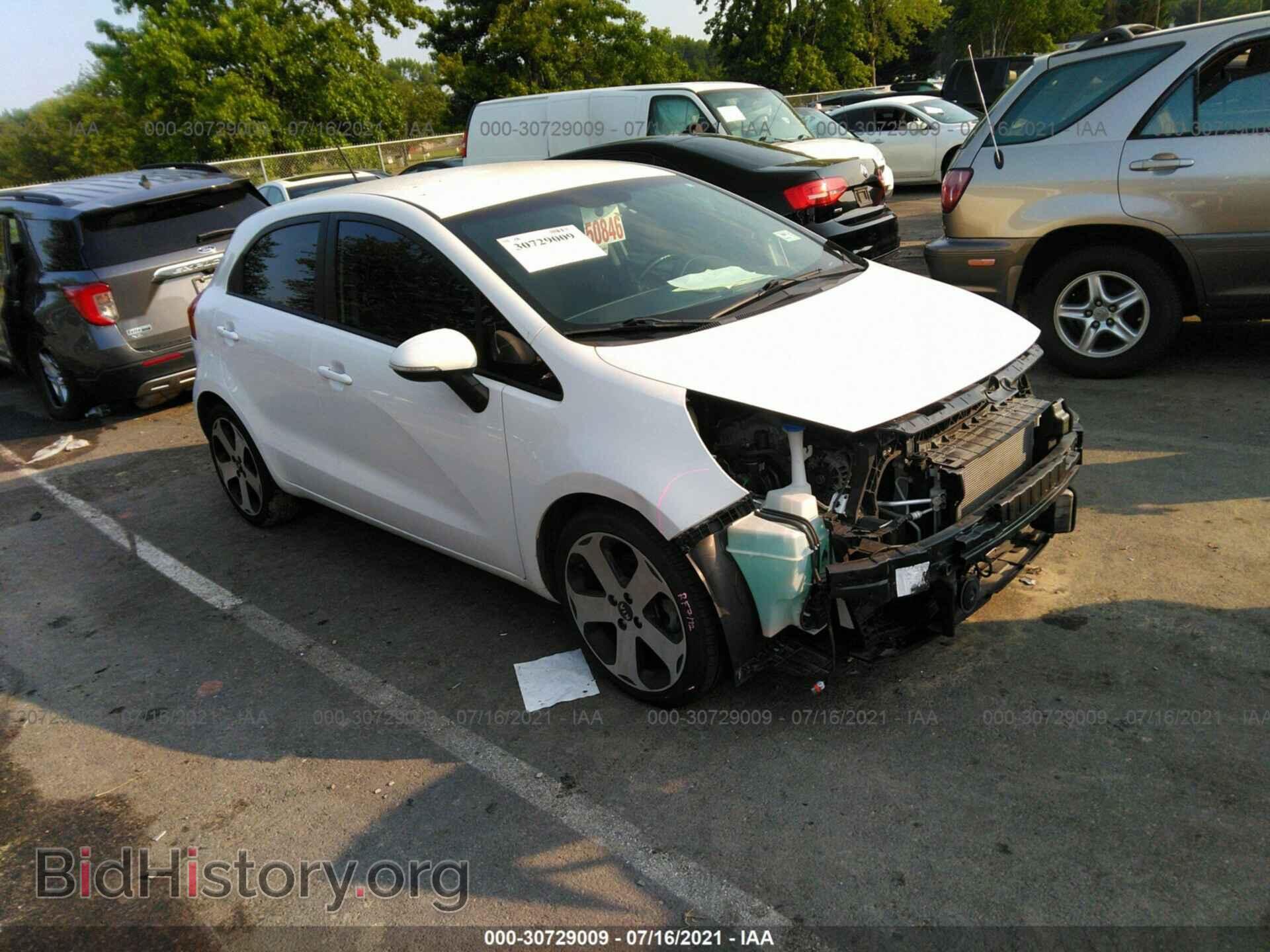 Фотография KNADN5A39E6333629 - KIA RIO 2014