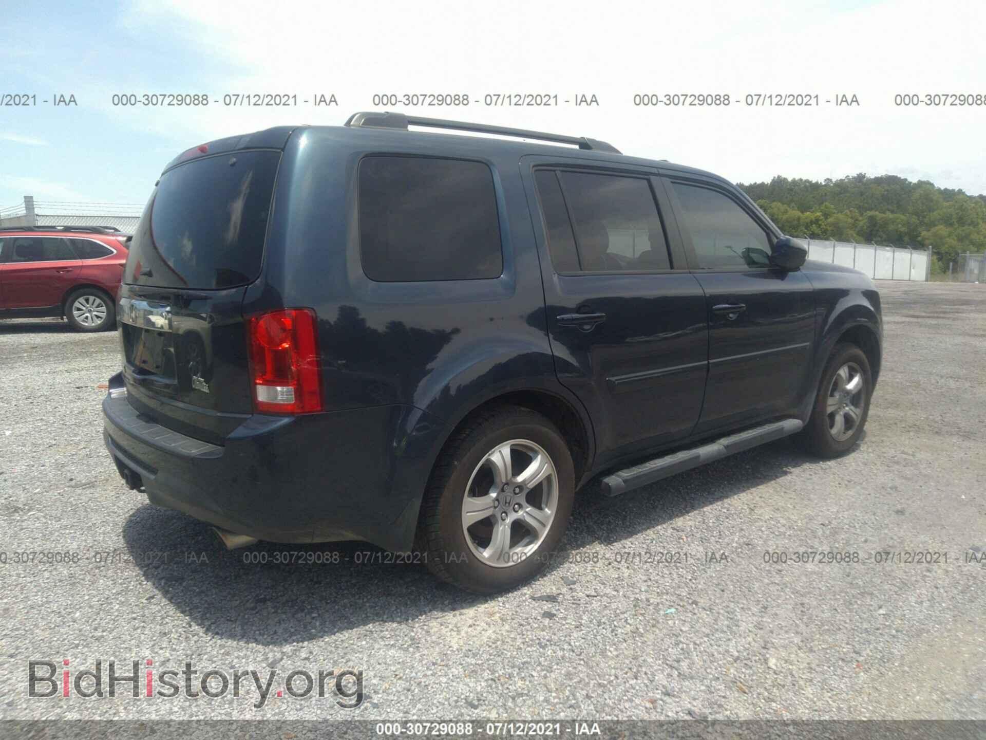 2012 HONDA PILOT - VIN: 5FNYF3H66CB023218 - Фото 4