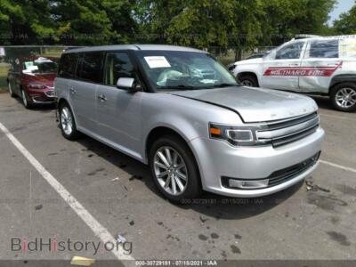 2019 Ford FLEX Limited, silver — VIN 2FMGK5D85KBA36236, IAAI