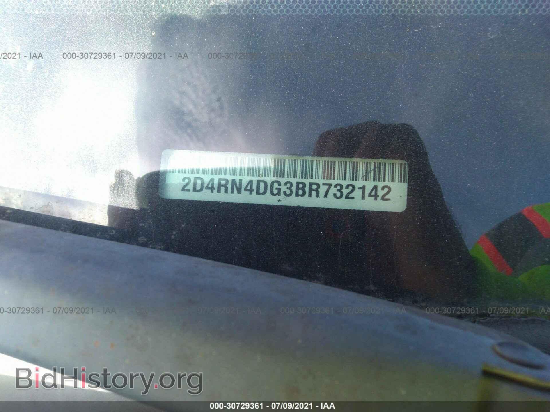 2011 DODGE GRAND CARAVAN - VIN: 2D4RN4DG3BR732142 - Фото 9