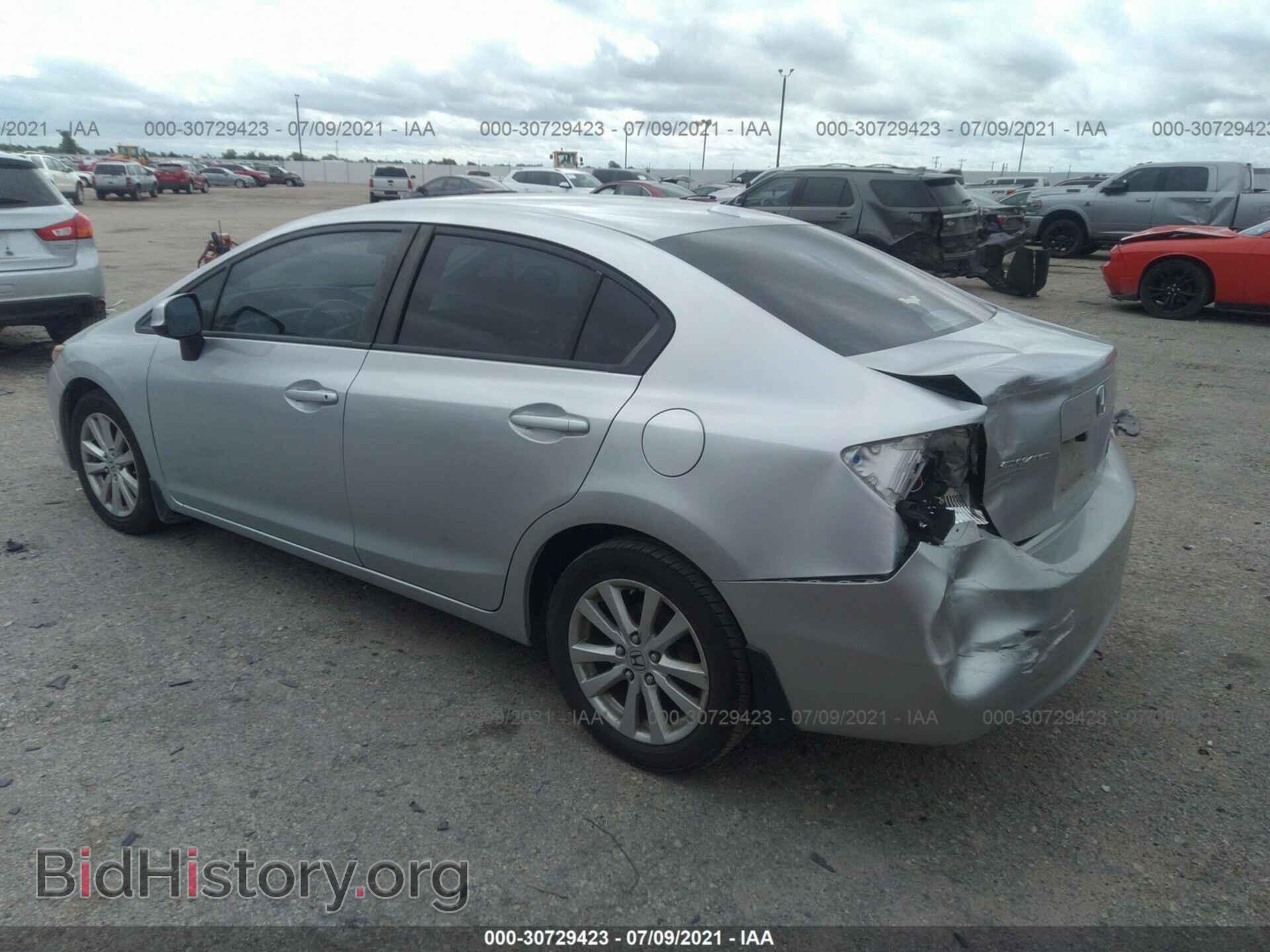 2012 HONDA CIVIC SDN - VIN: 19XFB2F93CE344410 - Фото 3