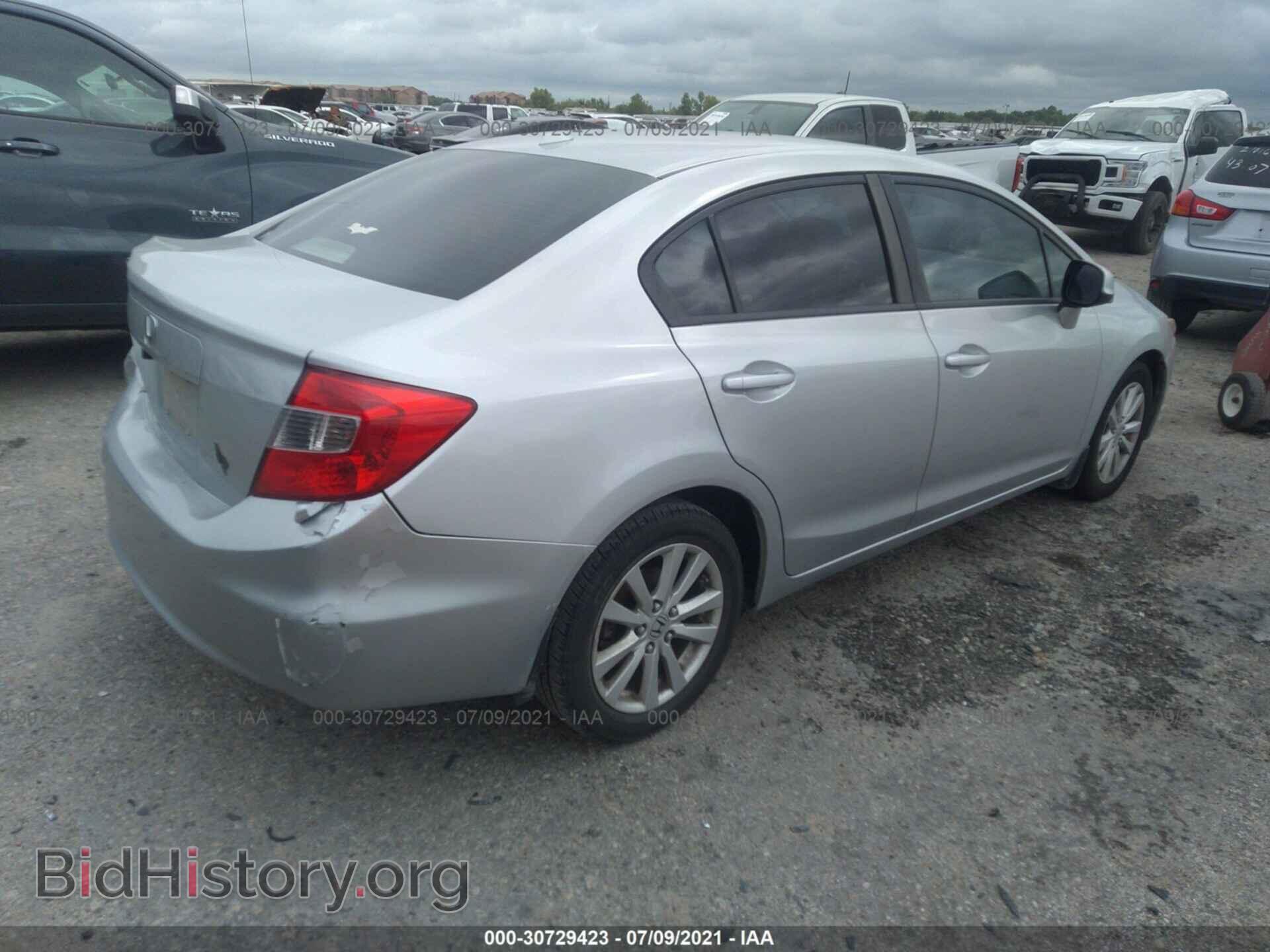2012 HONDA CIVIC SDN - VIN: 19XFB2F93CE344410 - Фото 4