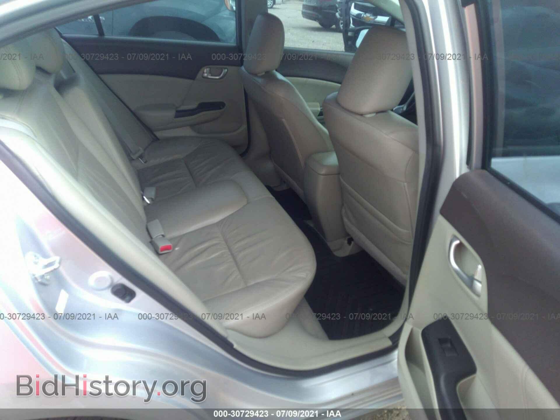 2012 HONDA CIVIC SDN - VIN: 19XFB2F93CE344410 - Фото 8