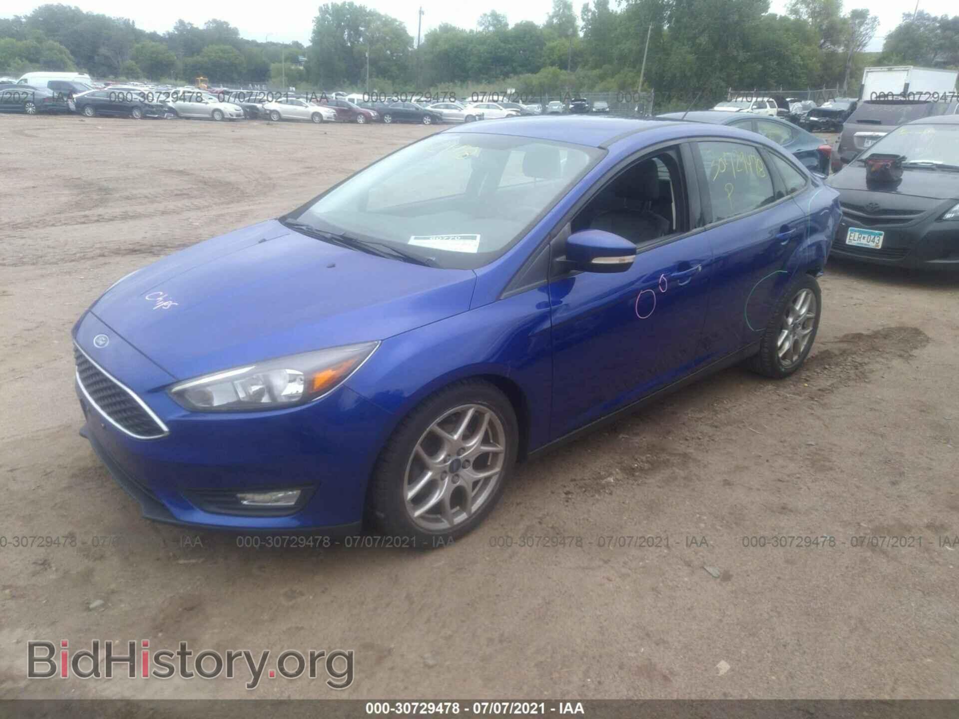 2015 FORD FOCUS - VIN: 1FADP3F21FL286574 - Фото 2