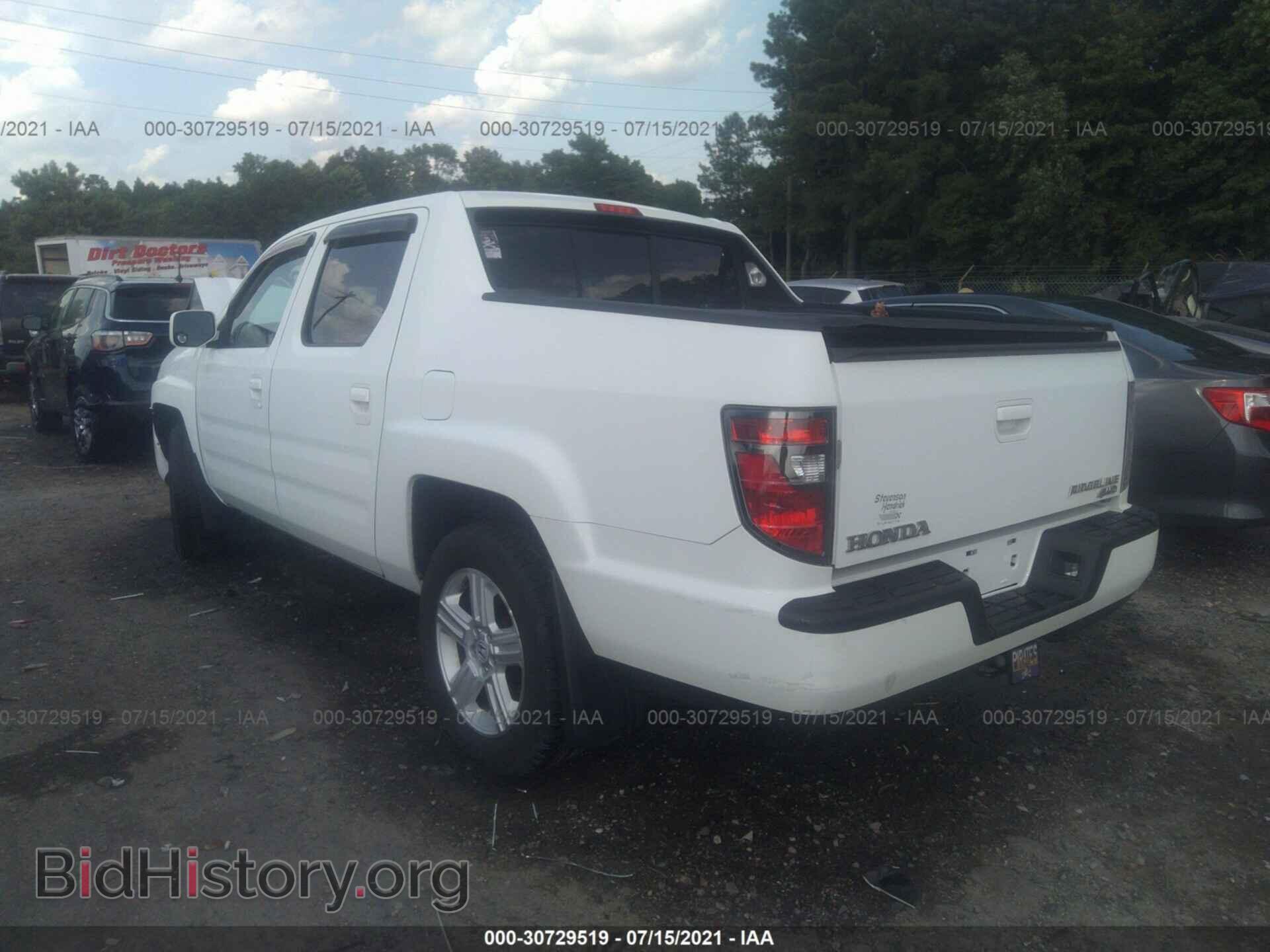 2012 HONDA RIDGELINE - VIN: 5FPYK1F54CB459700 - Фото 3