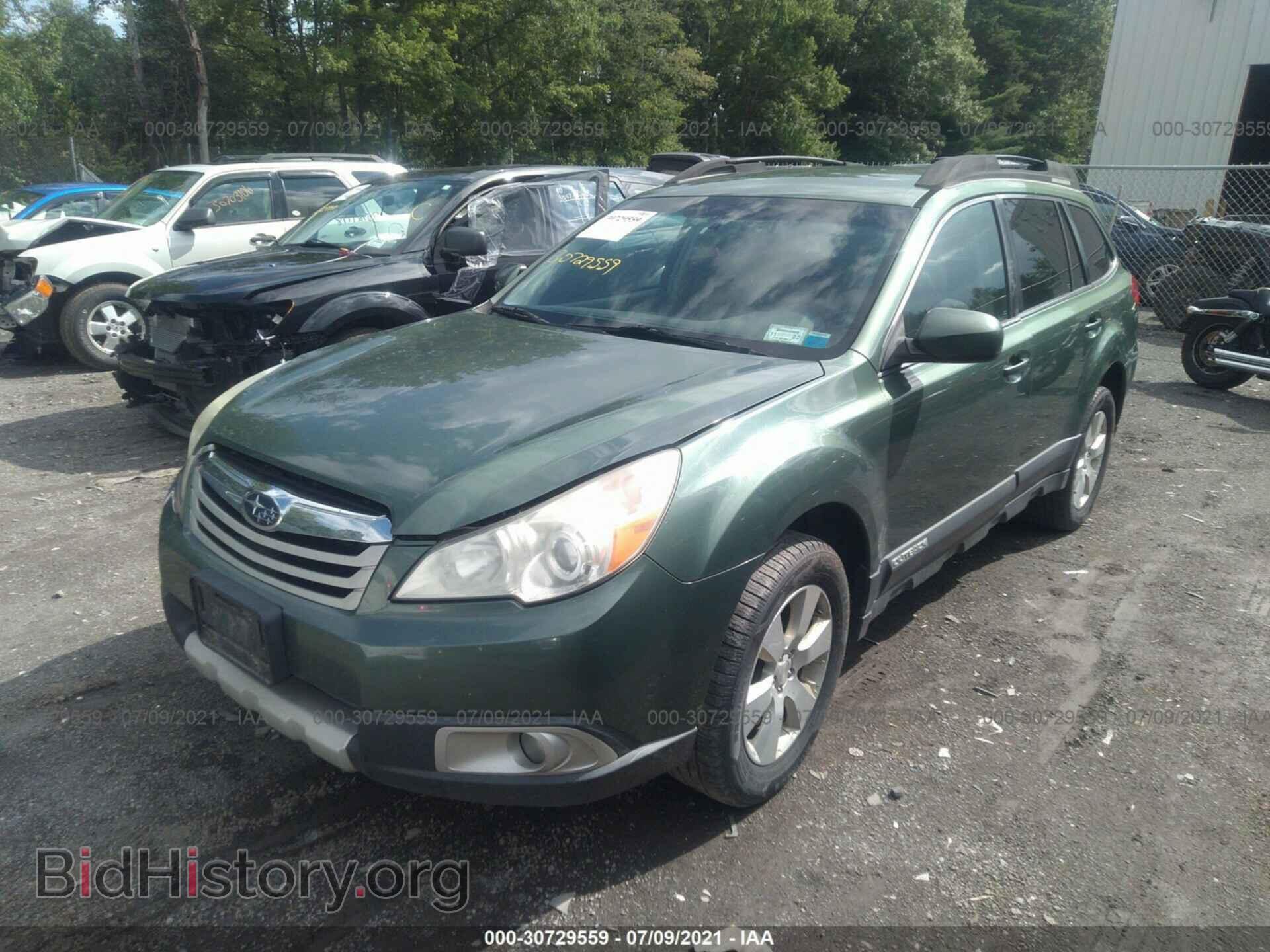 2011 SUBARU OUTBACK - VIN: 4S4BRBCC4B3391389 - Фото 2
