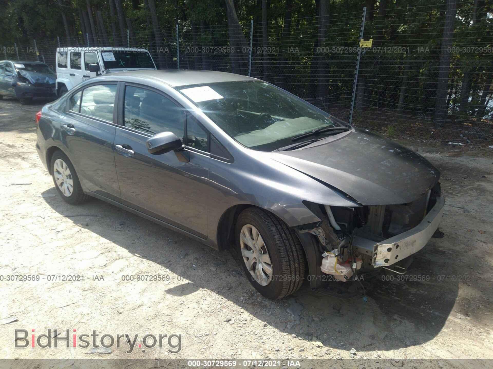Фотография 2HGFB2F52CH314883 - HONDA CIVIC SDN 2012