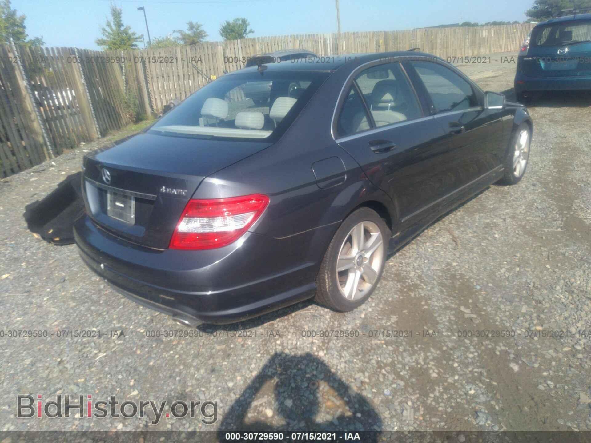 2011 MERCEDES-BENZ C-CLASS - VIN: WDDGF8BB2BR145250 - Фото 4