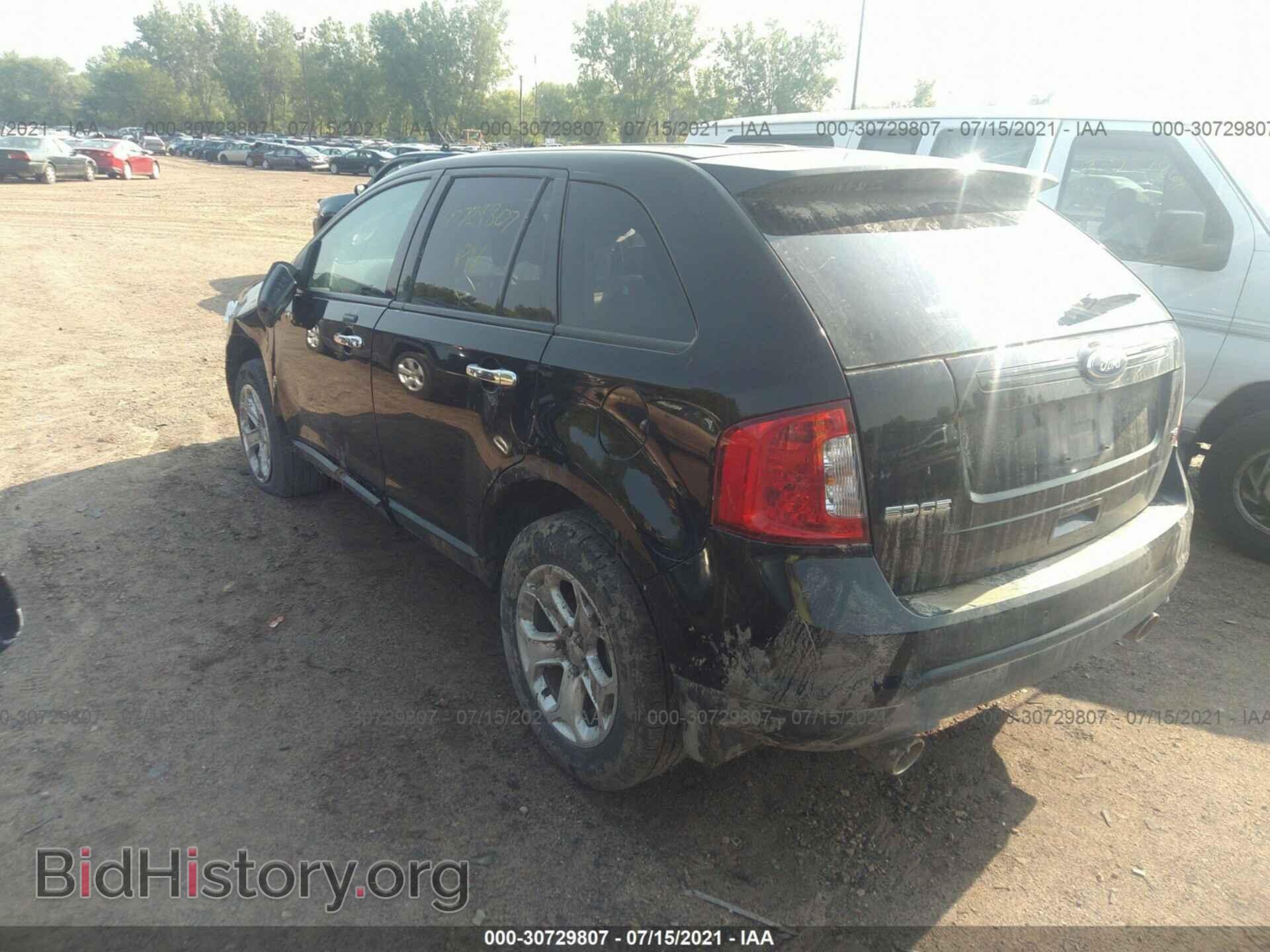 2011 FORD EDGE - VIN: 2FMDK3JC7BBB48696 - Фото 3