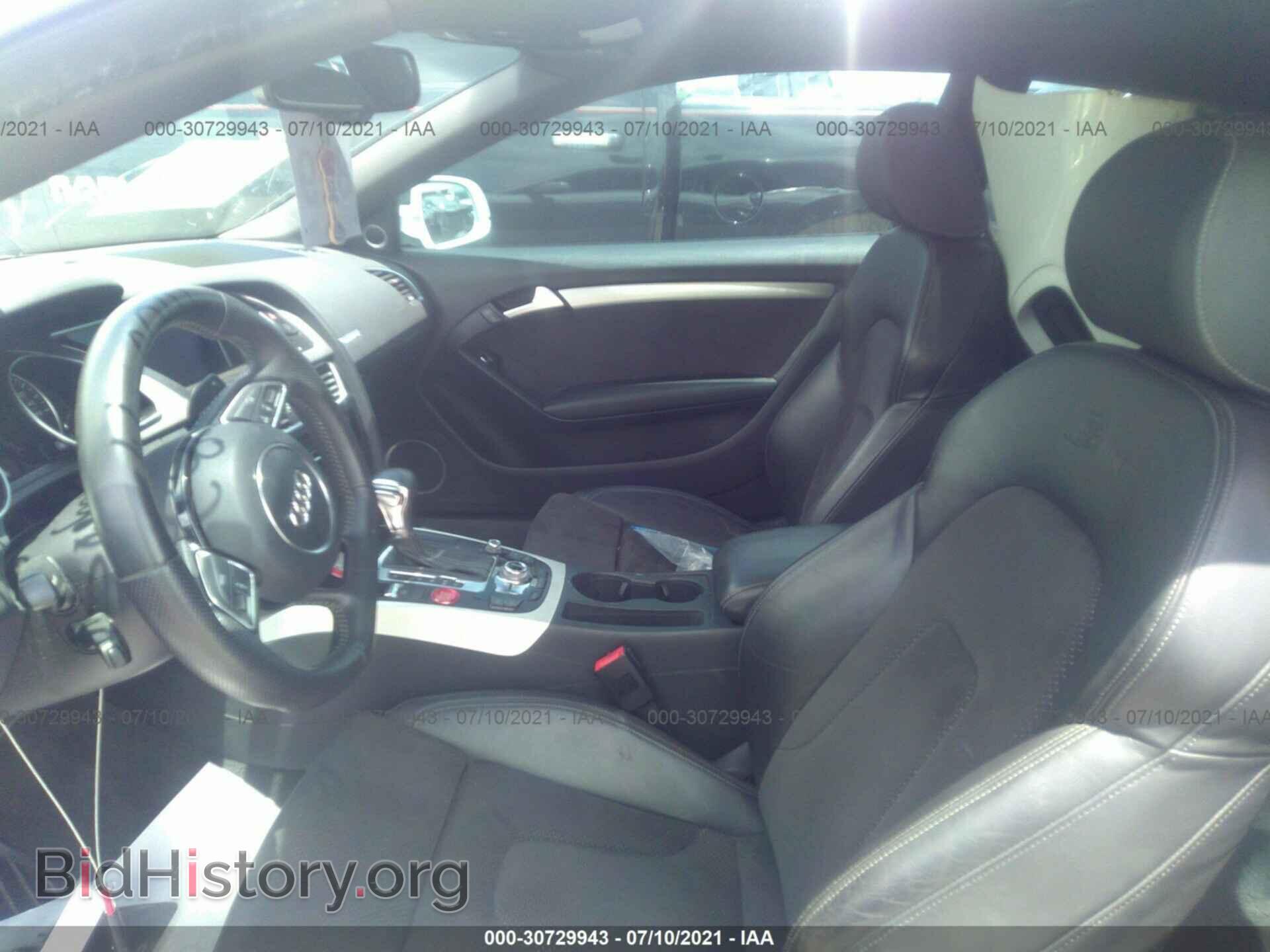 2013 AUDI A5 - VIN: WAUWFAFRXDA019110 - Photo 5