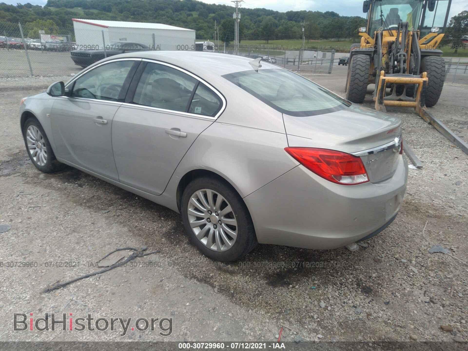 2011 BUICK REGAL - VIN: W04GR5EC9B1063416 - Фото 3