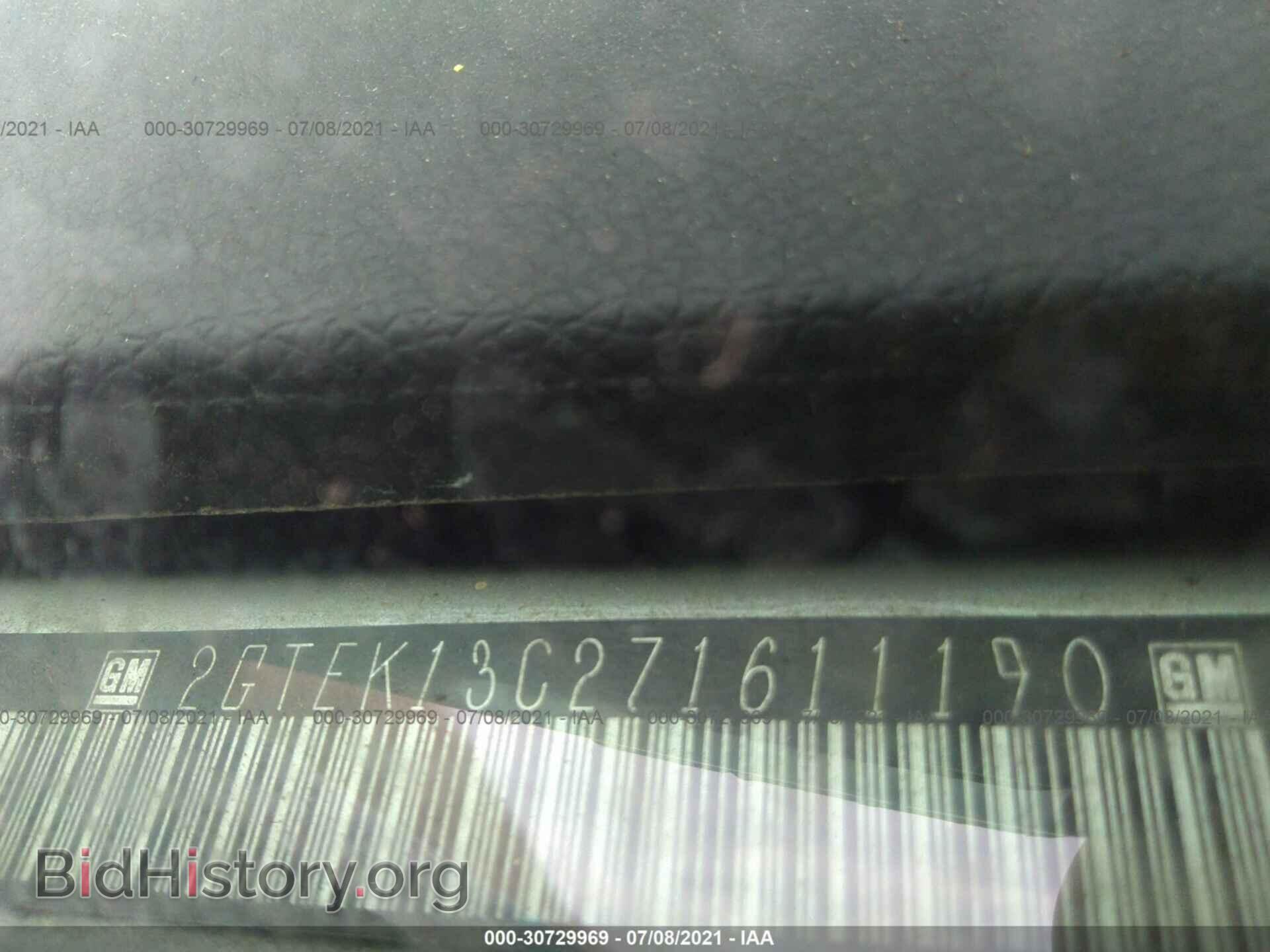 2007 GMC SIERRA 1500 - VIN: 2GTEK13C271611190 - Фото 9
