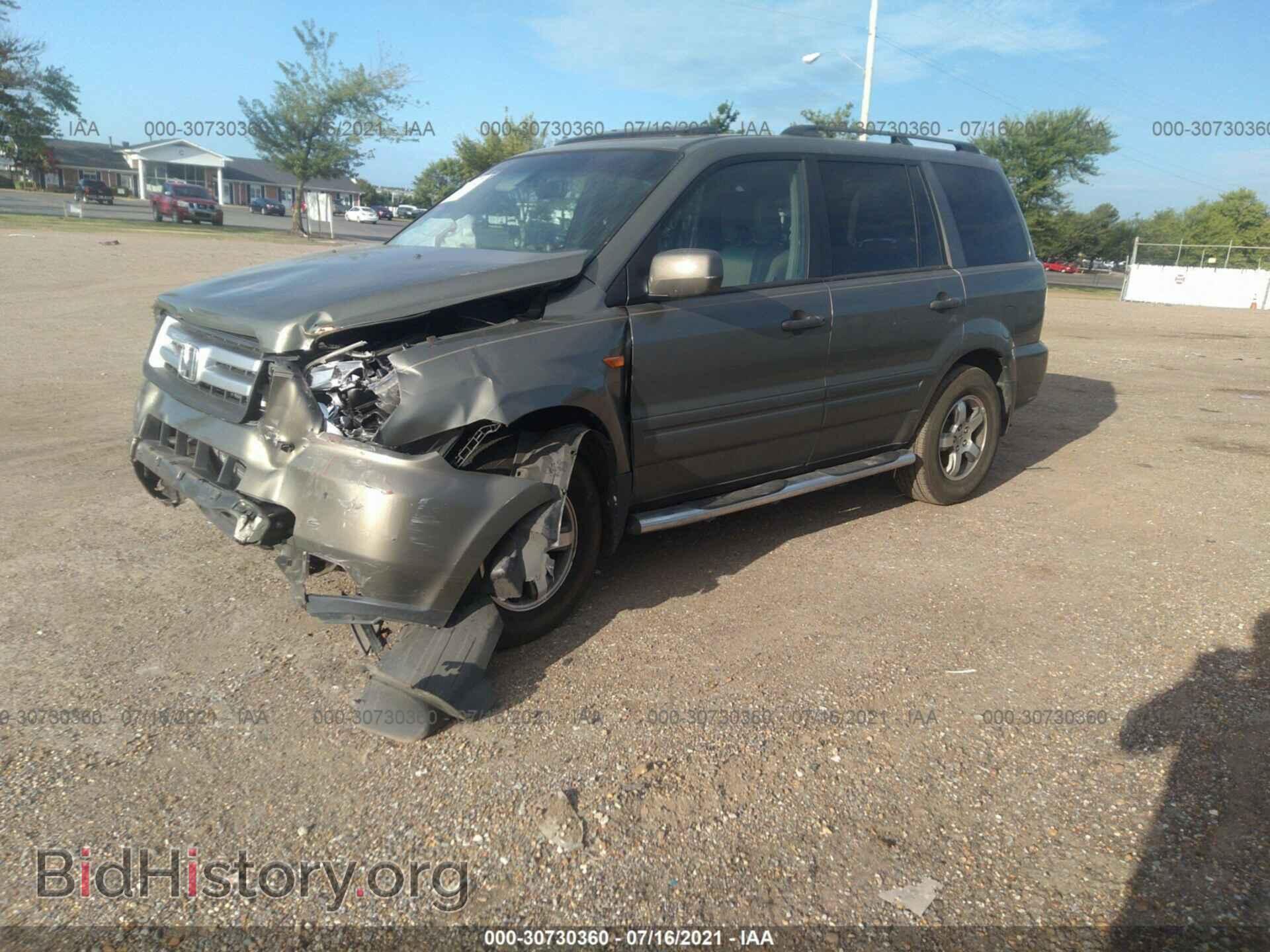 2007 HONDA PILOT - VIN: 5FNYF28667B039290 - Фото 2