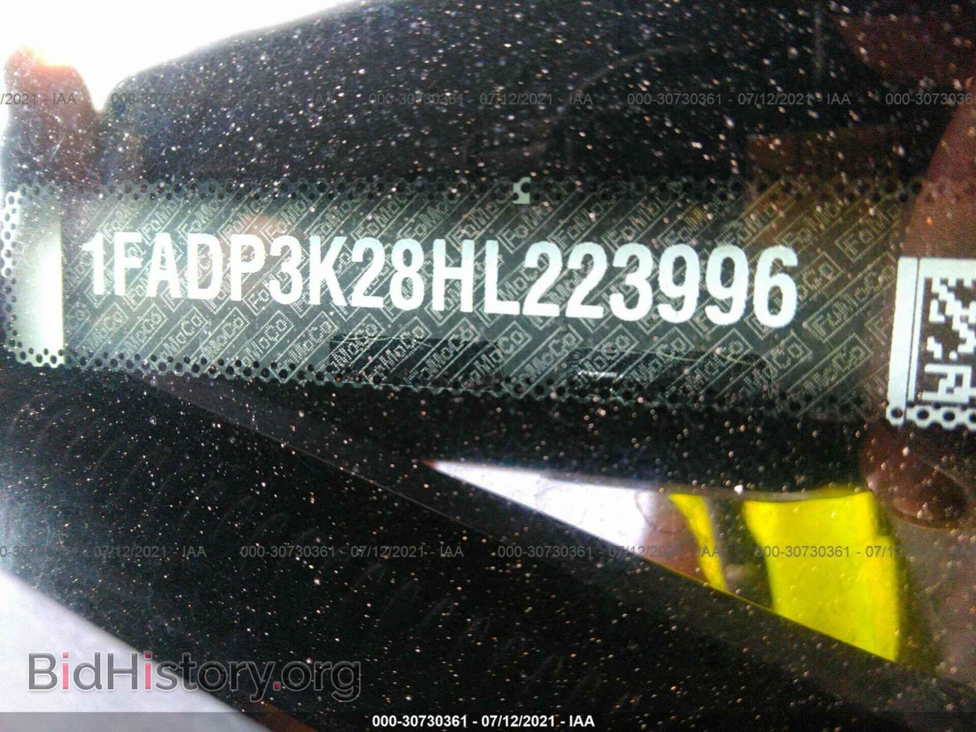 2017 FORD FOCUS - VIN: 1FADP3K28HL223996 - Фото 9