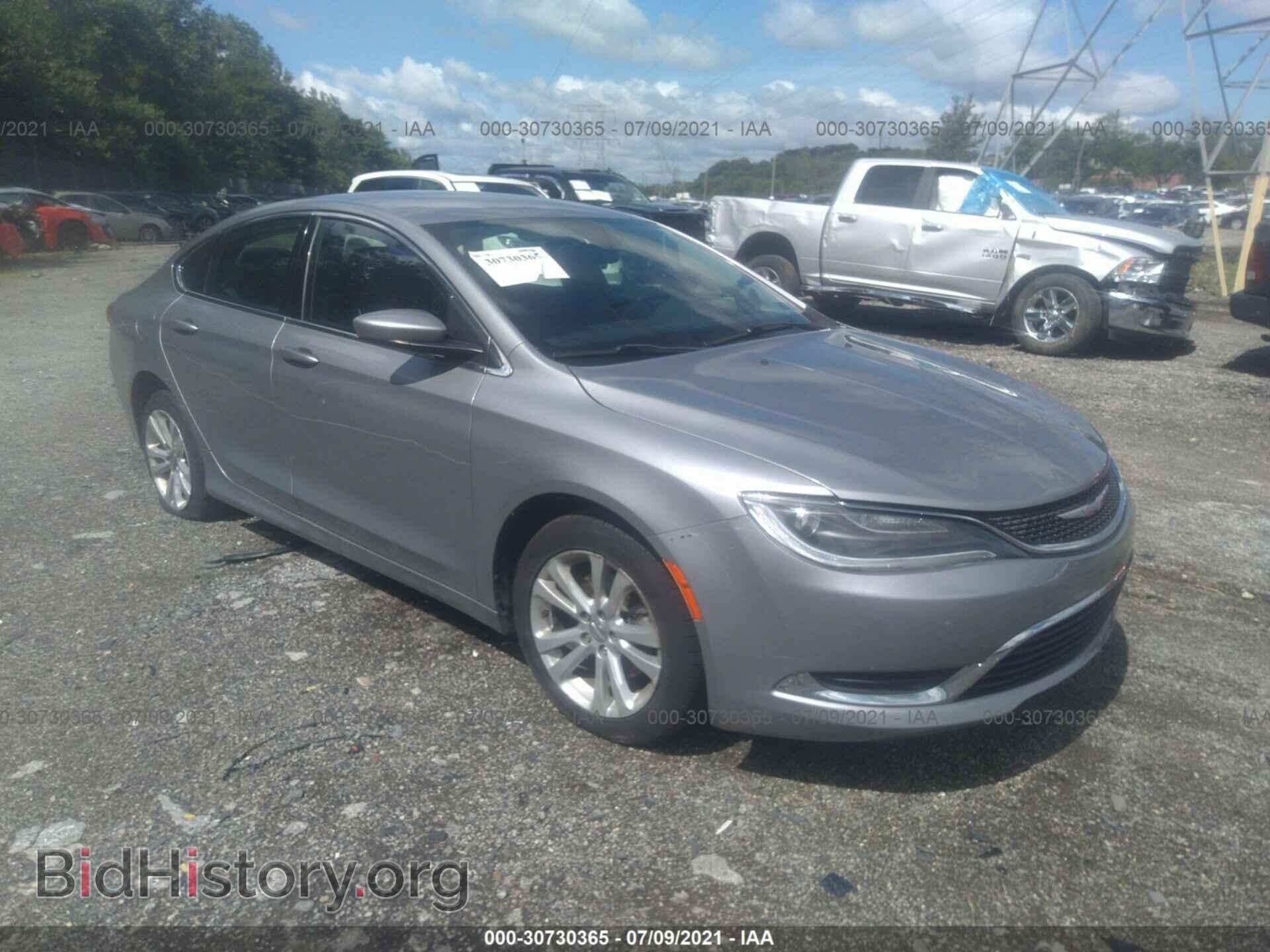 Фотография 1C3CCCABXGN191997 - CHRYSLER 200 2016