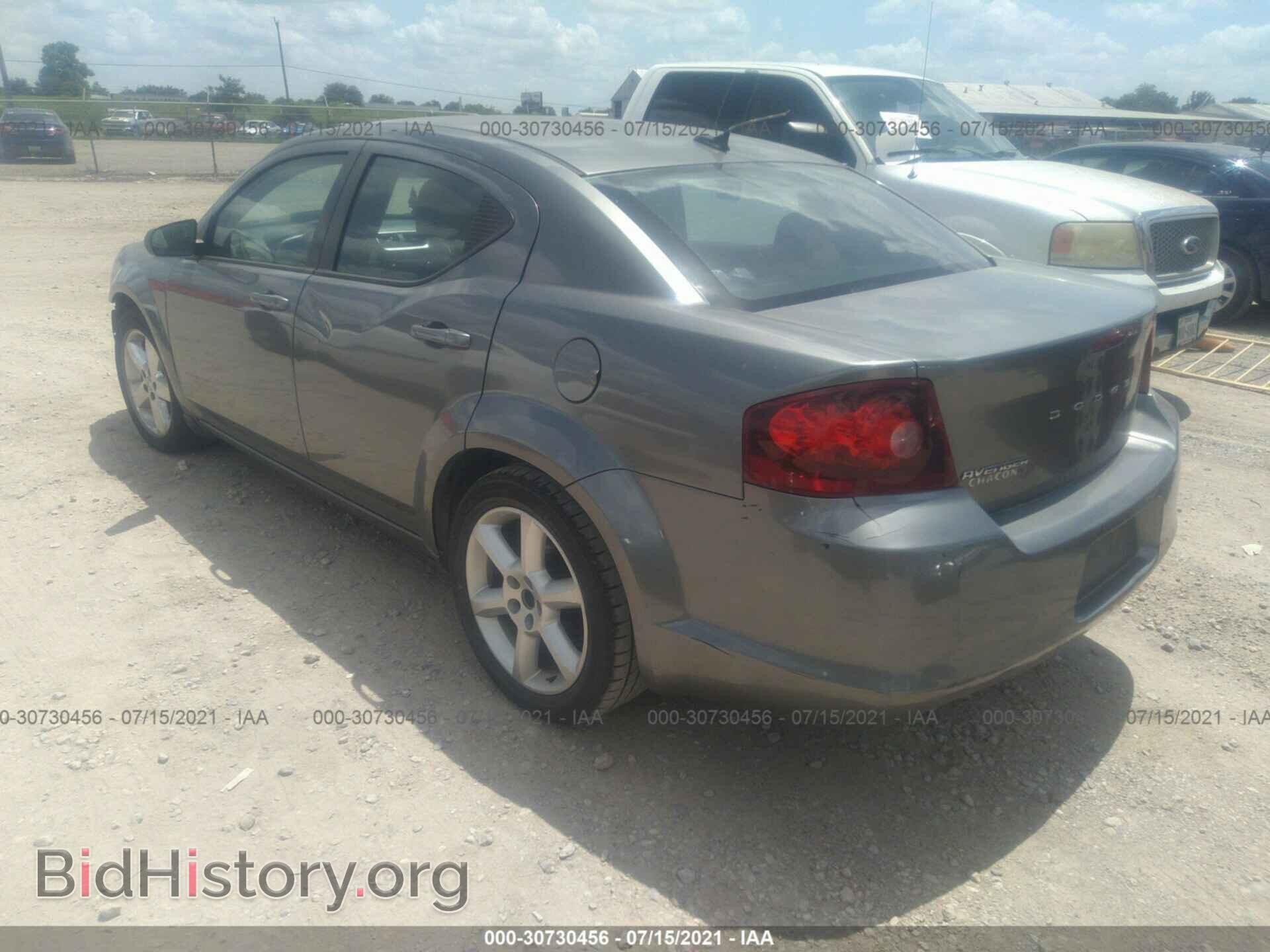 2012 DODGE AVENGER - VIN: 1C3CDZAB5CN237553 - Фото 3