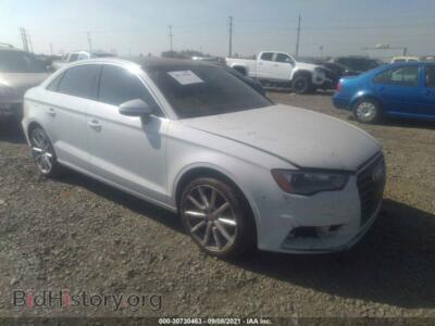 2015 Audi A3 1.8T Premium Plus, white — VIN WAUCCGFF0F1069408, IAAI