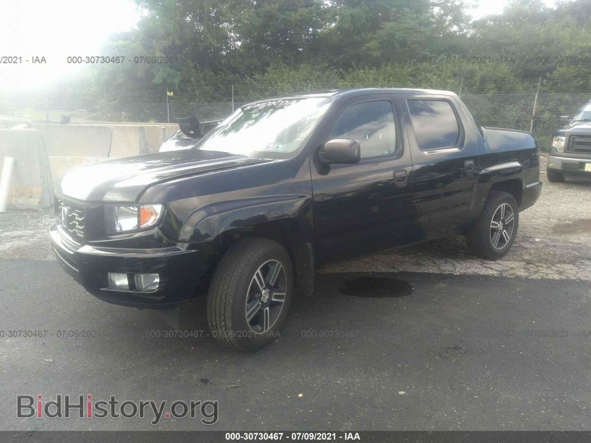 2012 HONDA RIDGELINE - VIN: 5FPYK1F74CB452537 - Фото 2